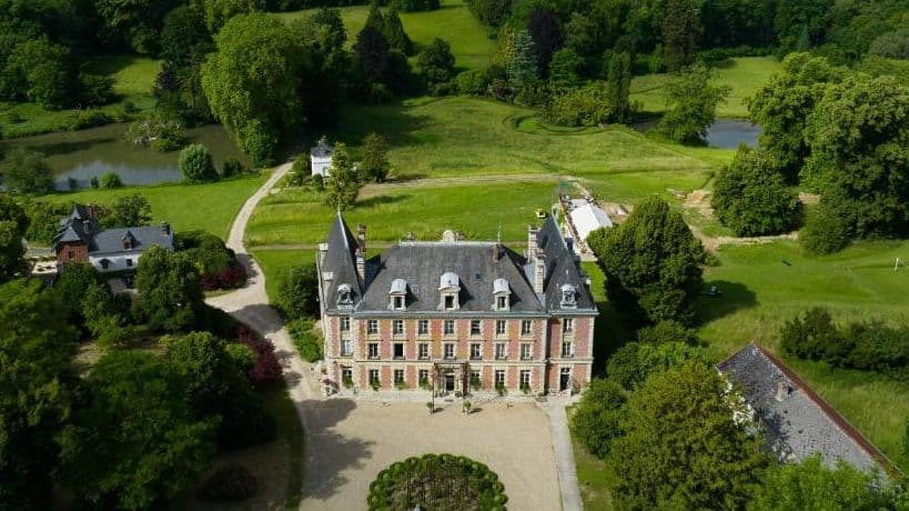 Profitez de la quiétude des lieux au Château de la Bûcherie. ©Château de la Bûcherie.
