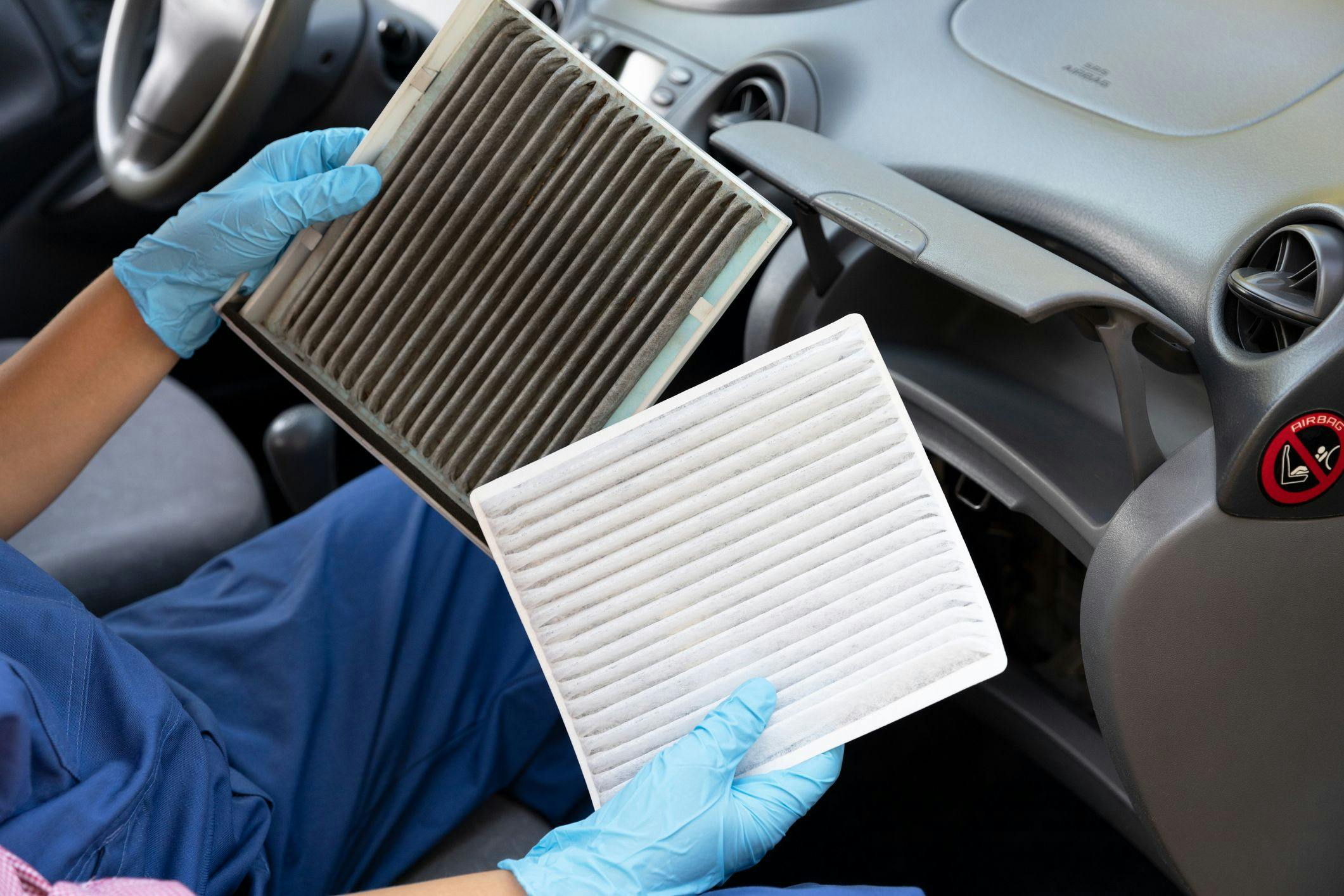Ou se trouve filtre habitacle Golf 7.how to replace the cabin pollen filter  in Golf 7 . 