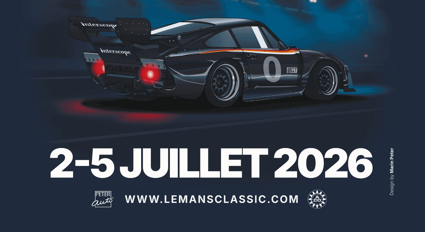L'évenement Le Mans Classic Legend est organisé du 2 au 5 juillet 2026.