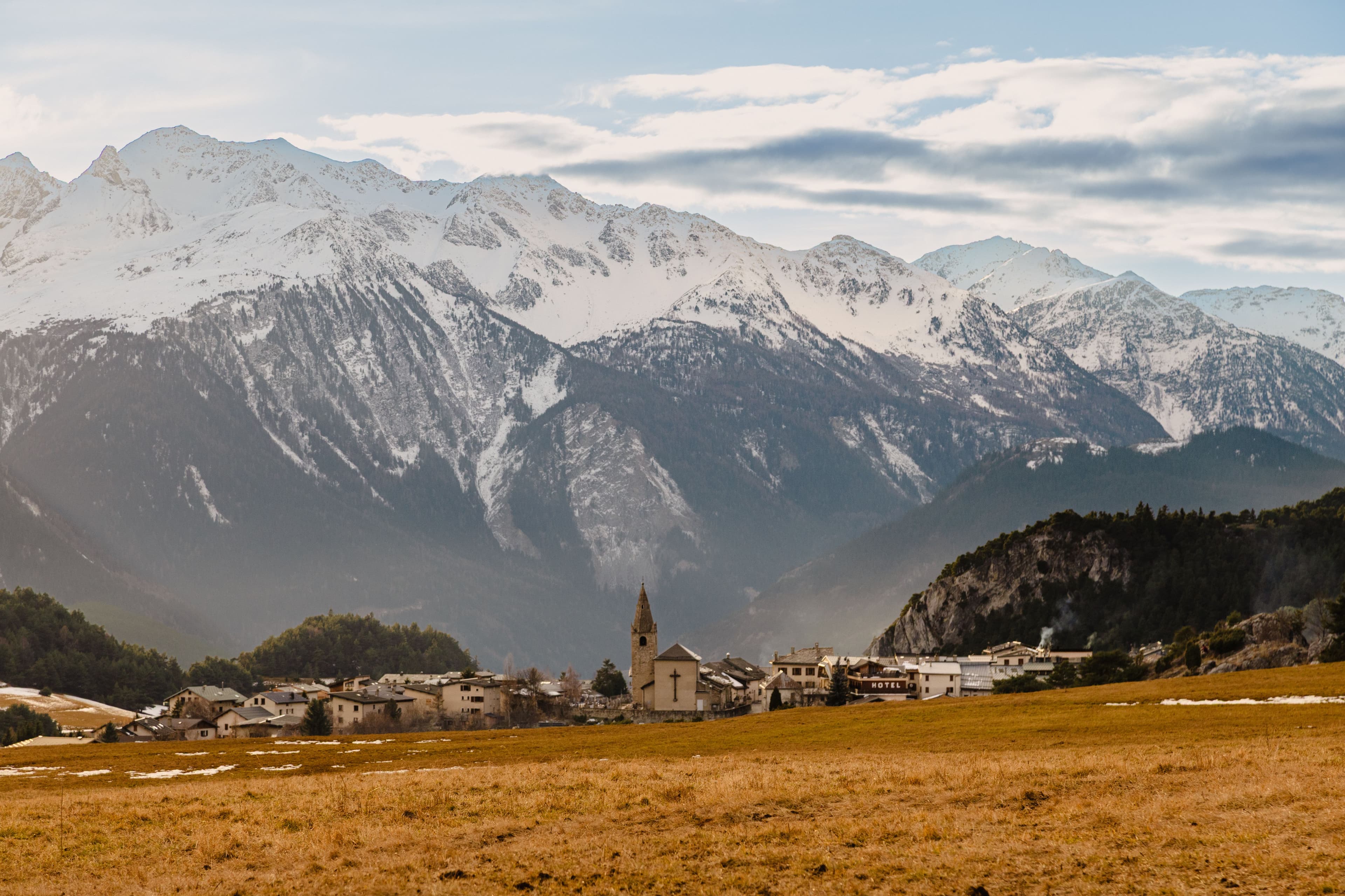 Aussois, village de montagne au cœur de la Haute Maurienne., étape du road trip