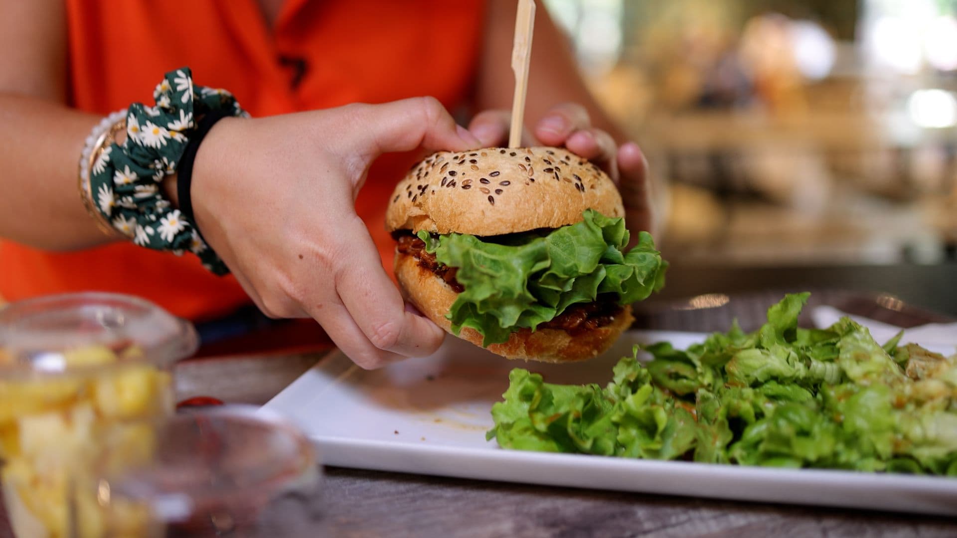 Le burger « Mafieux nantais » de chez Tonton Burger.