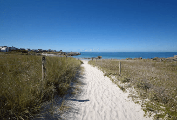 Eaux turquoises et sable fin : les plages de Névez.