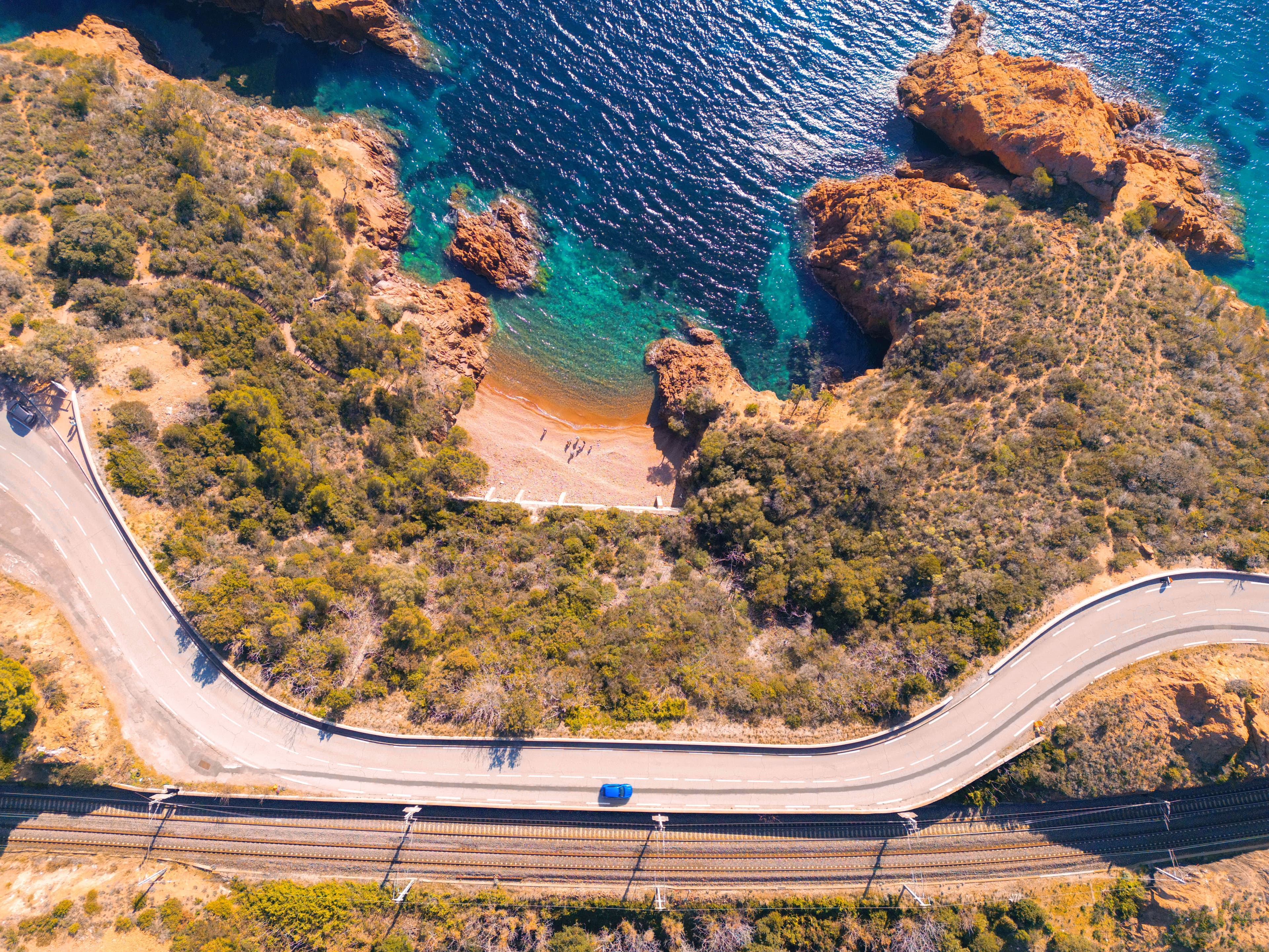 La Corniche d'Or : l'une des plus belles routes de France. ©nature_voyages_decouvertes