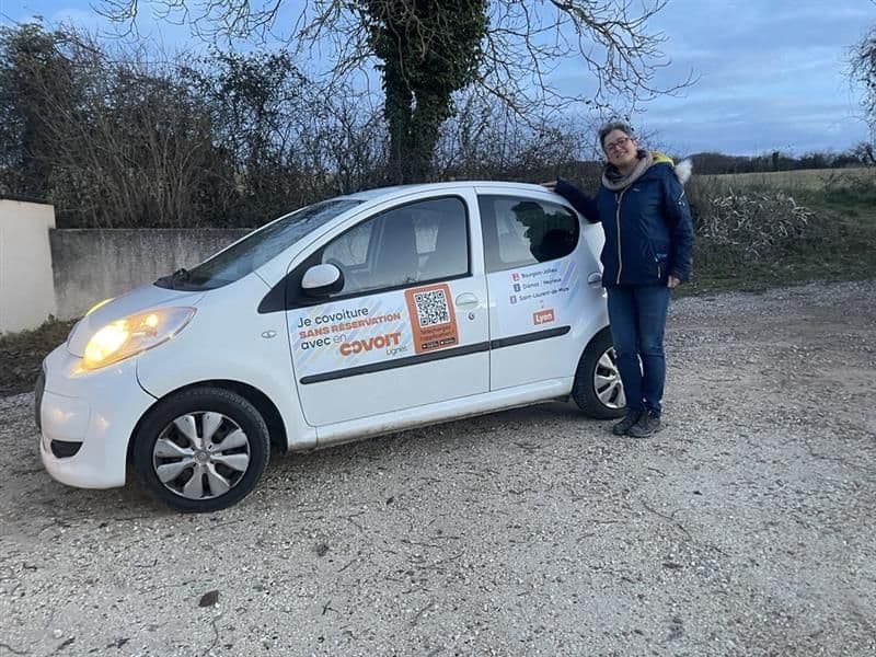 Tania est une covoitureuse régulière !
