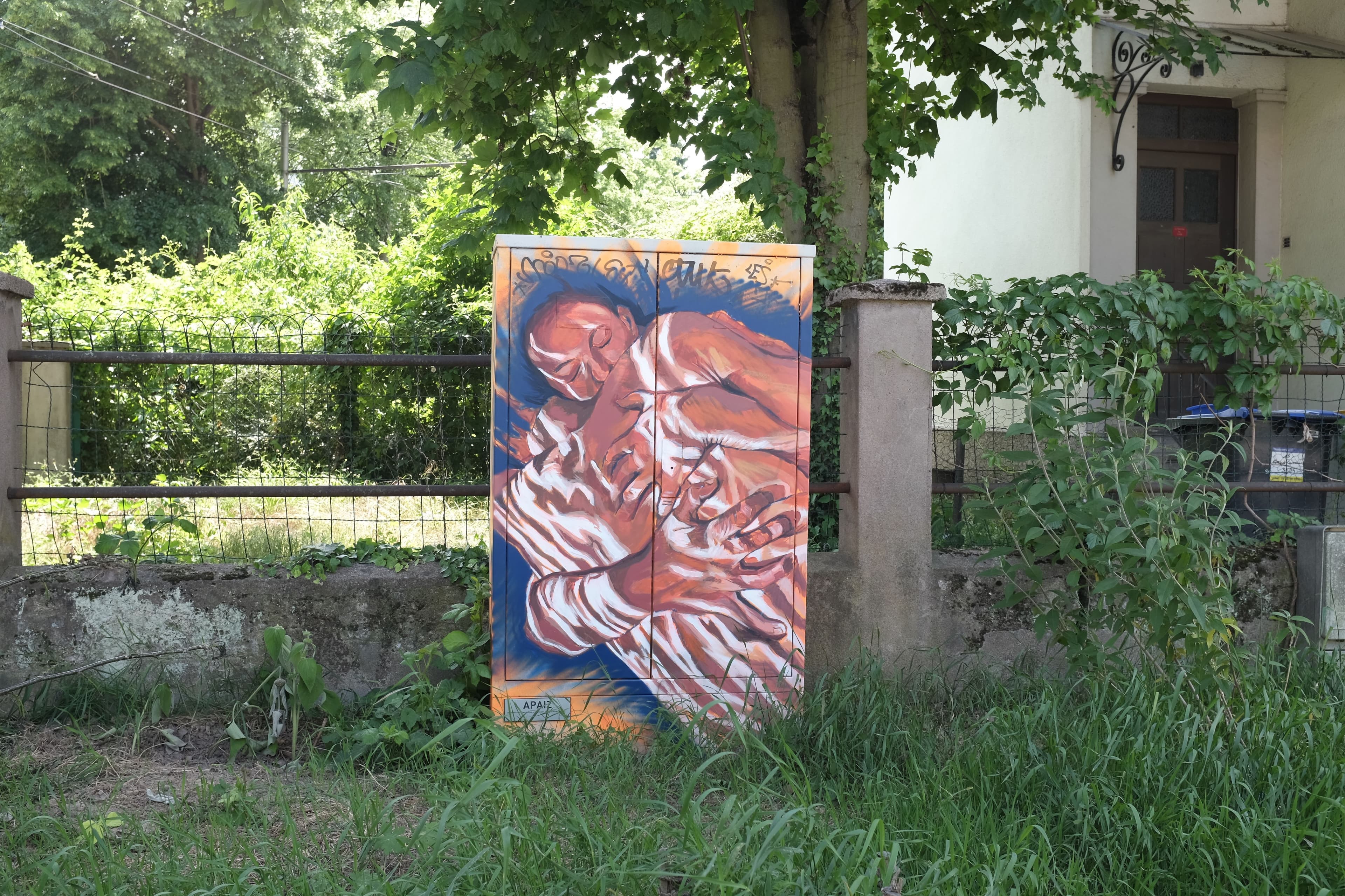 Balade dans le quartier de Neudorf, à la recherche des oeuvres de street art. @Roole