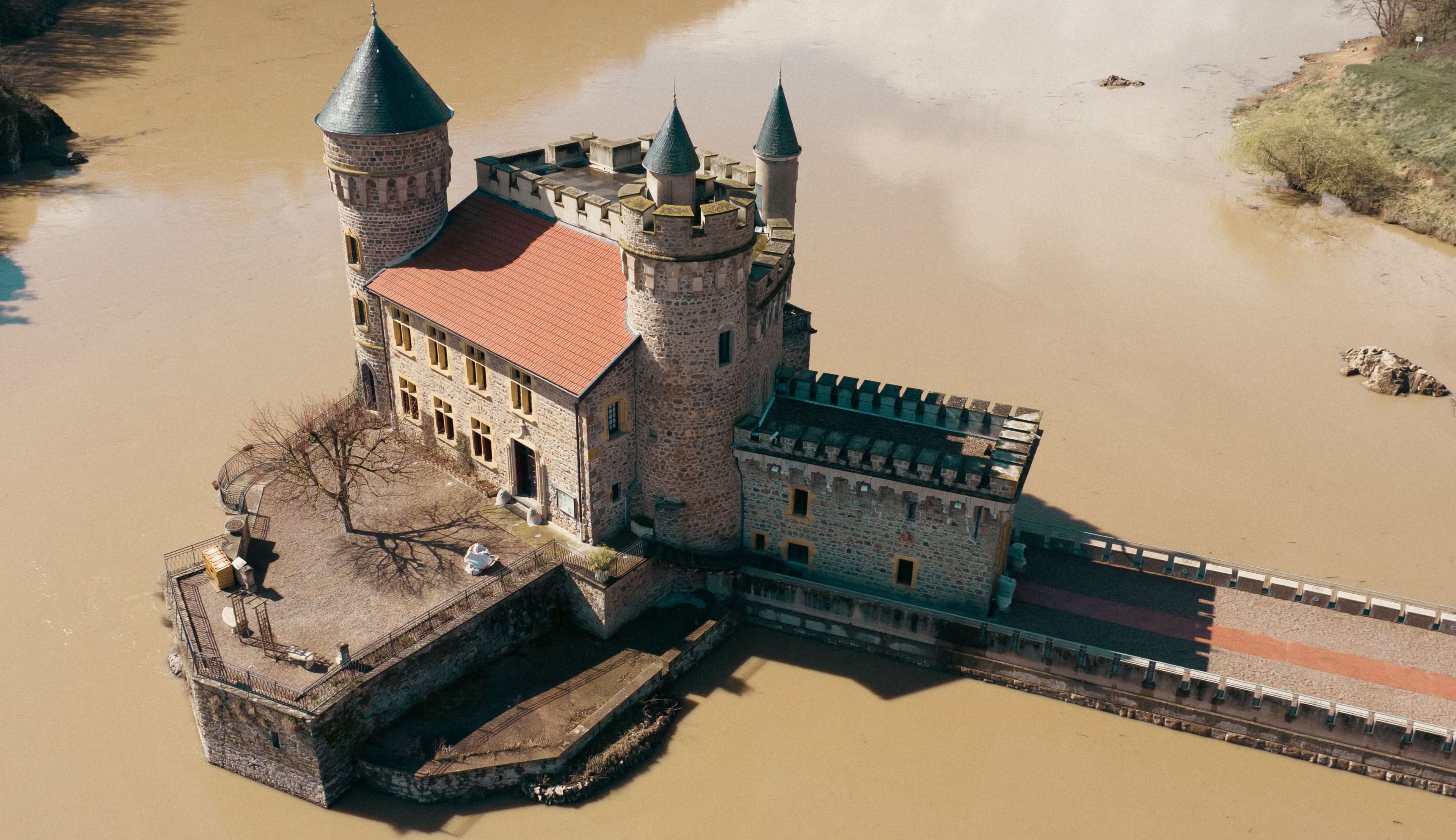 Le Chateau de la Roche est aussi charmant à l'intérieur qu'à l'extérieur. ©Roole