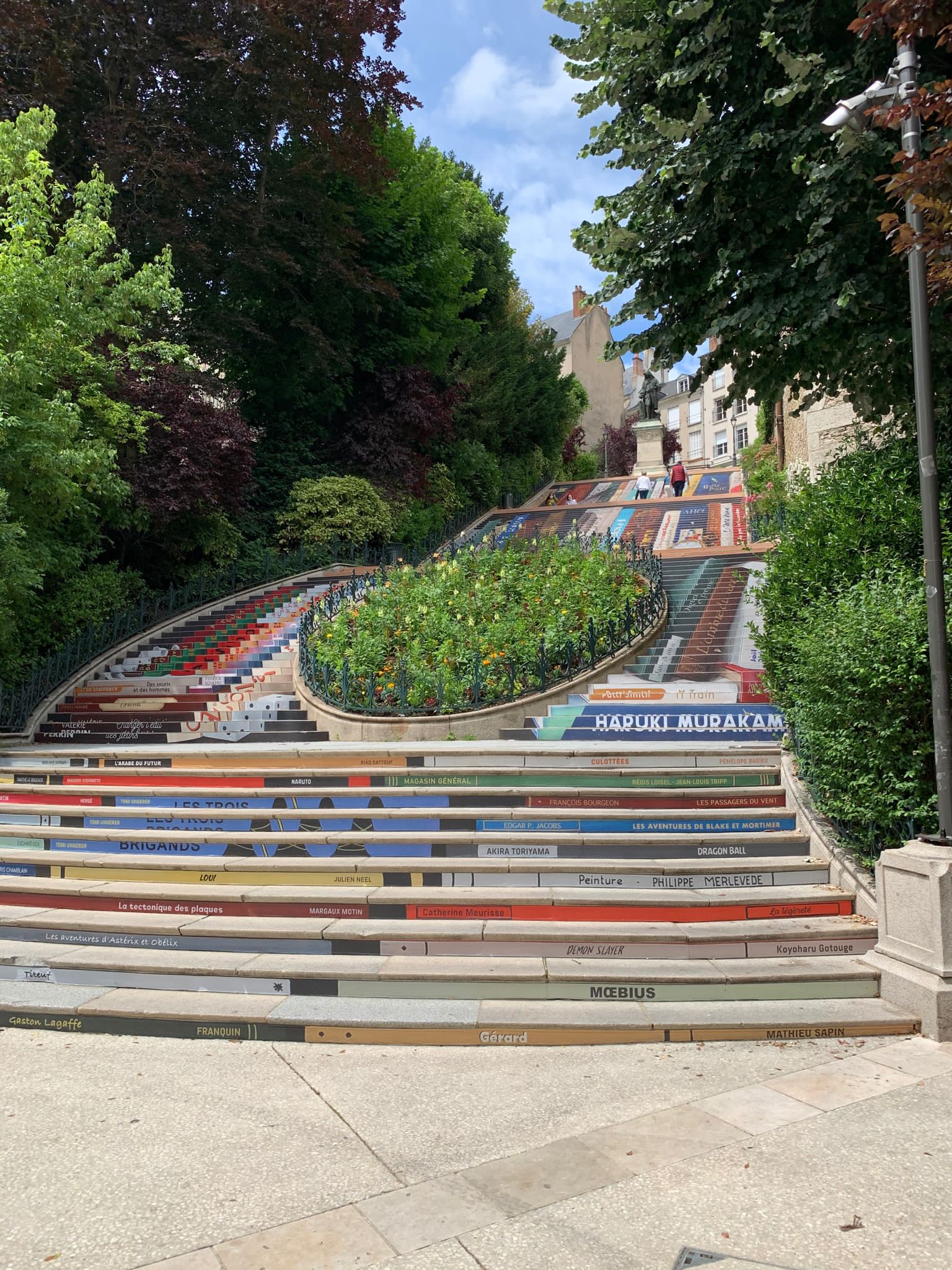 L'escalier Denis Papin en juin 2021. ©Roole