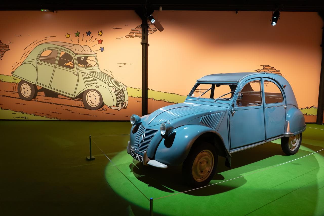 “En voiture avec Tintin” : entre patrimoine mécanique et imaginaire de la BD. @Roole