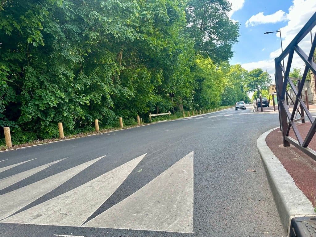 Dos d'âne un type de ralentisseur