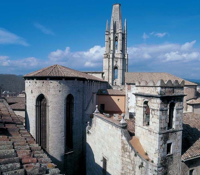La basilique Sant Feliu et son charme gothique. ©Mairie de Gérone