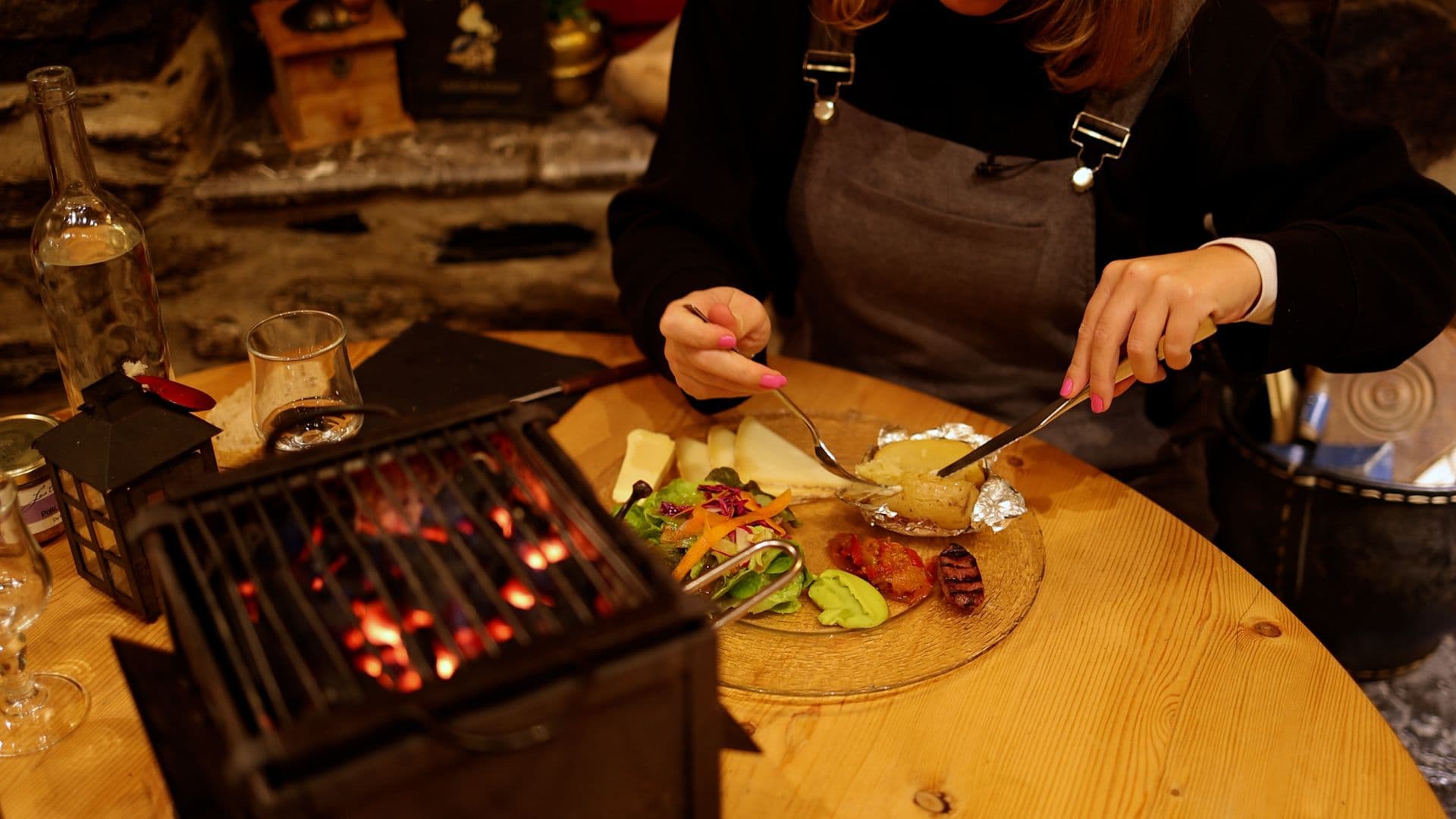 La brasérade du restaurant La Couquelle.