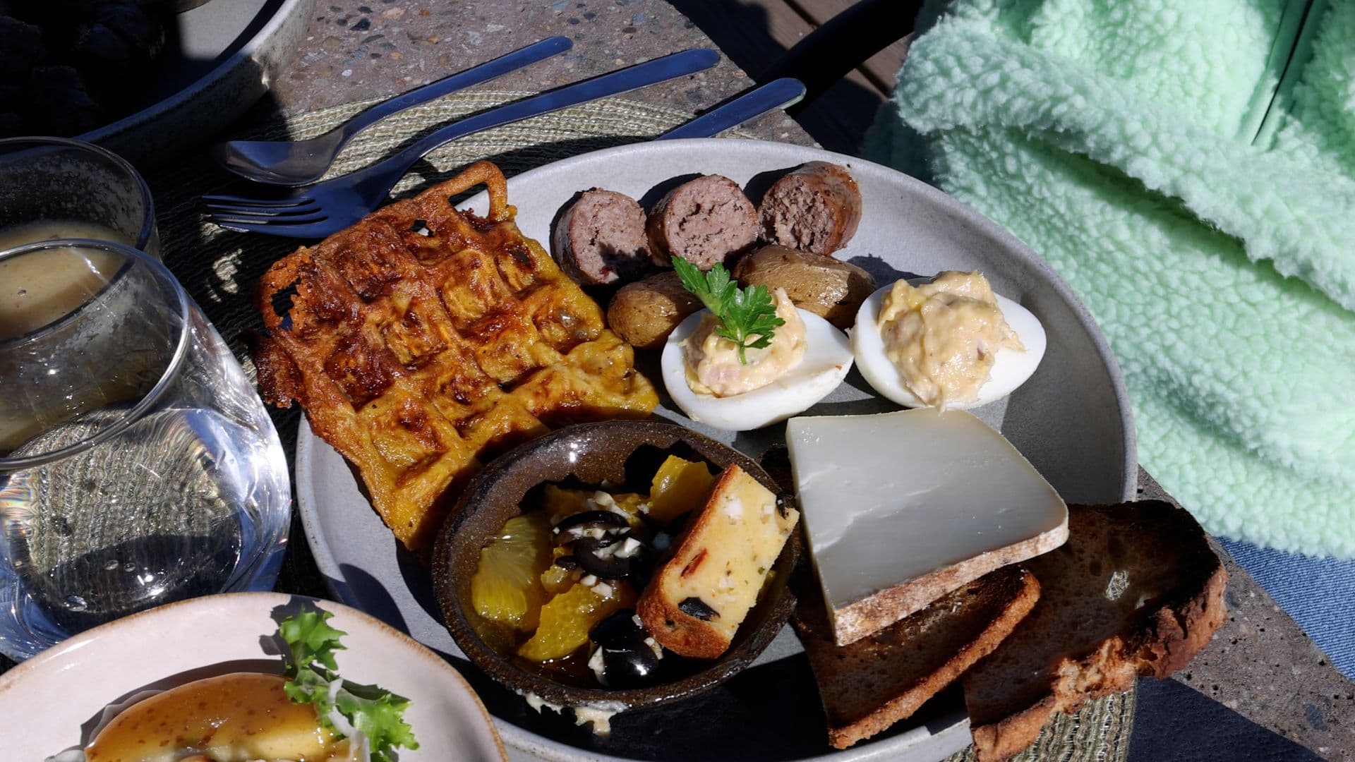 Le brunch de la Ferme des Filles.