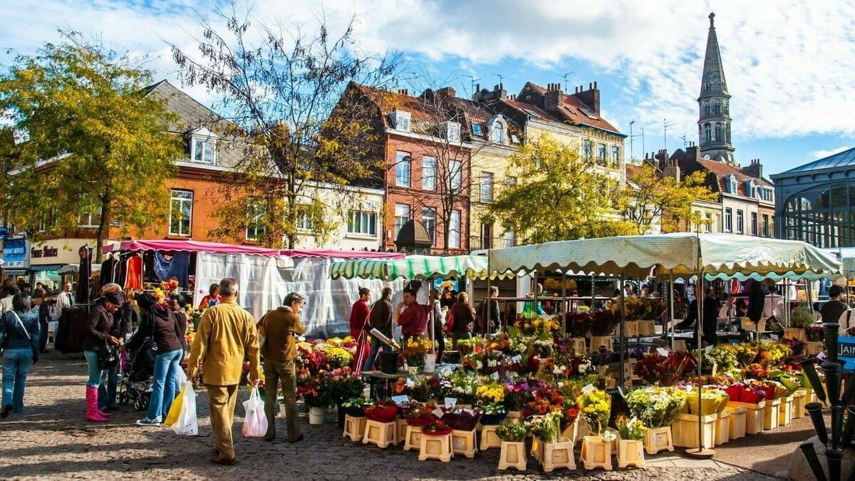 Le Marché de Wazemmes © Mairie de Lille