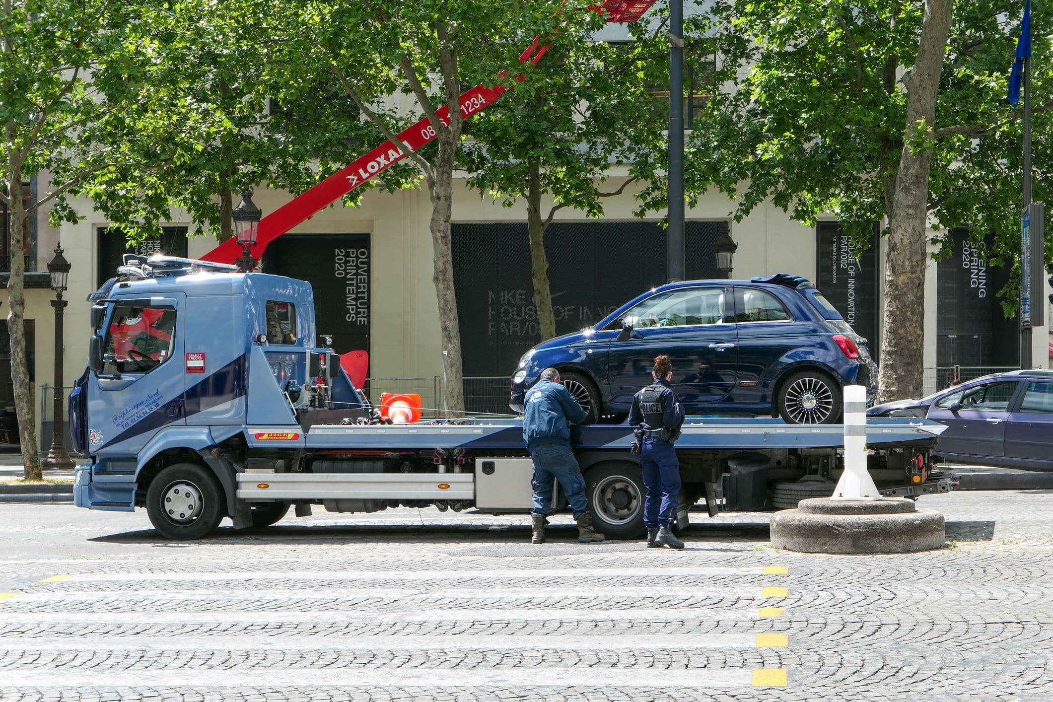 Mise en fourrière à Paris