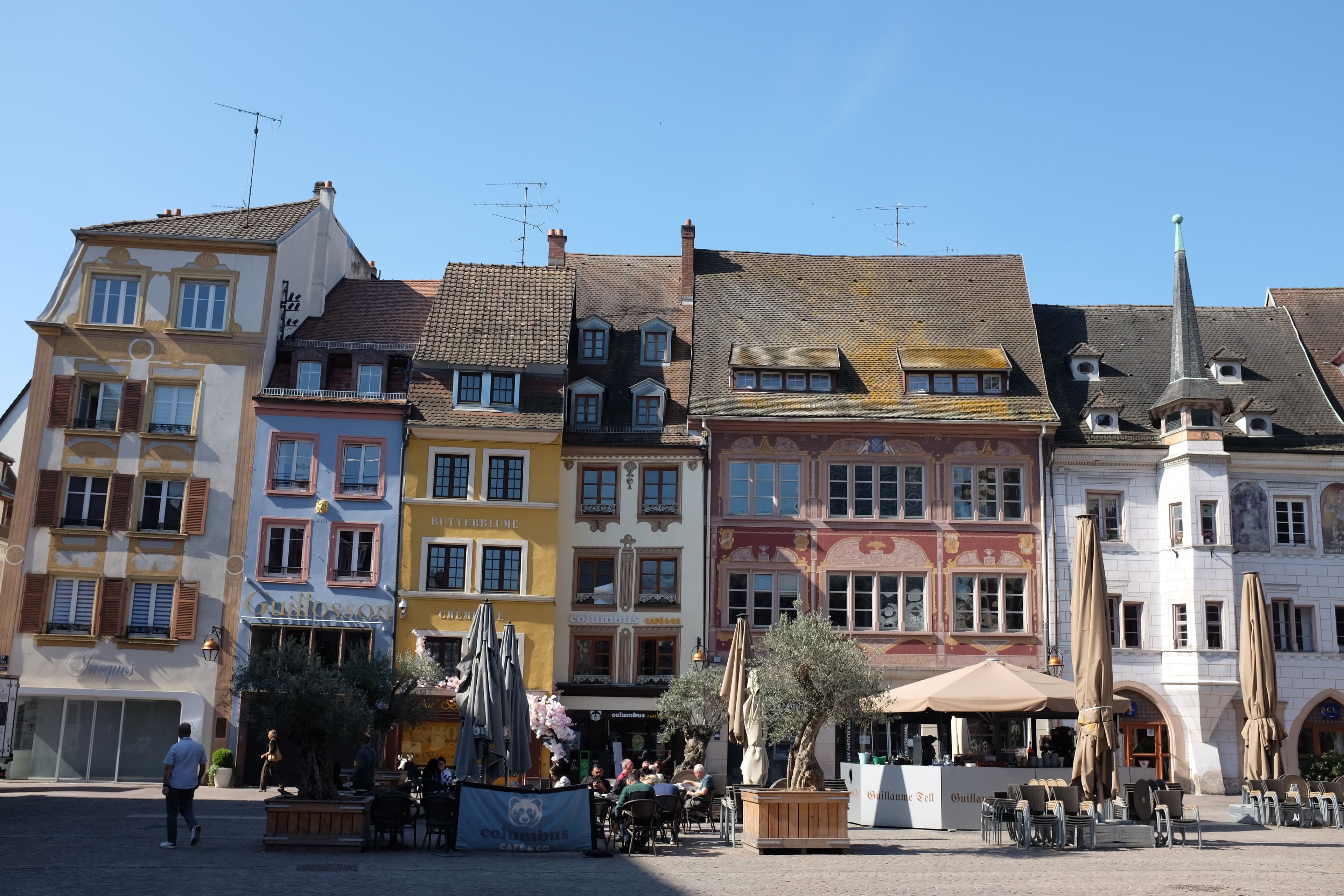 Le charme du centre historique de Mulhouse. @Roole