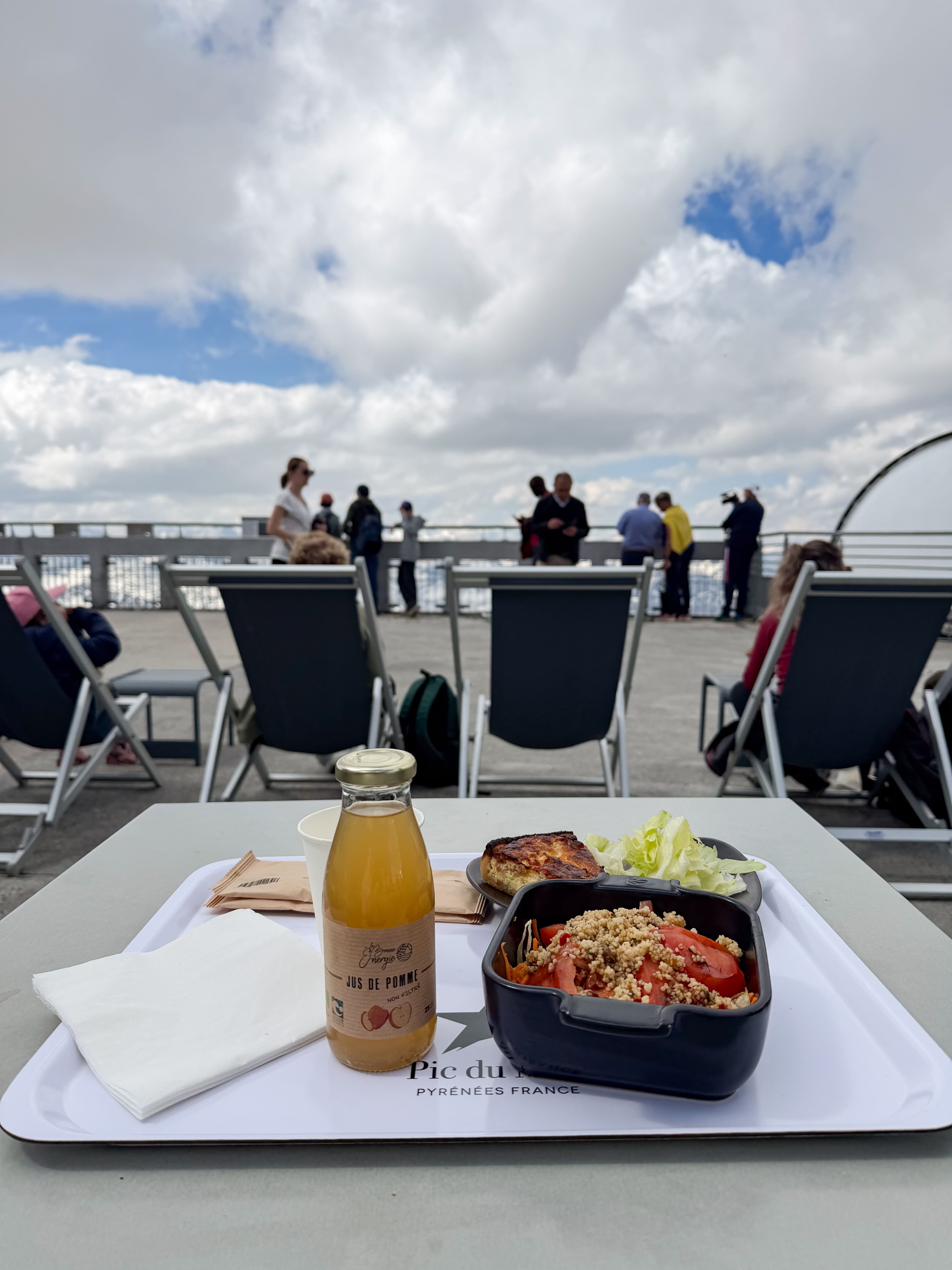 Profitez d'un snack au grand air, et avec vue ! ©Nature Voyages Découvertes