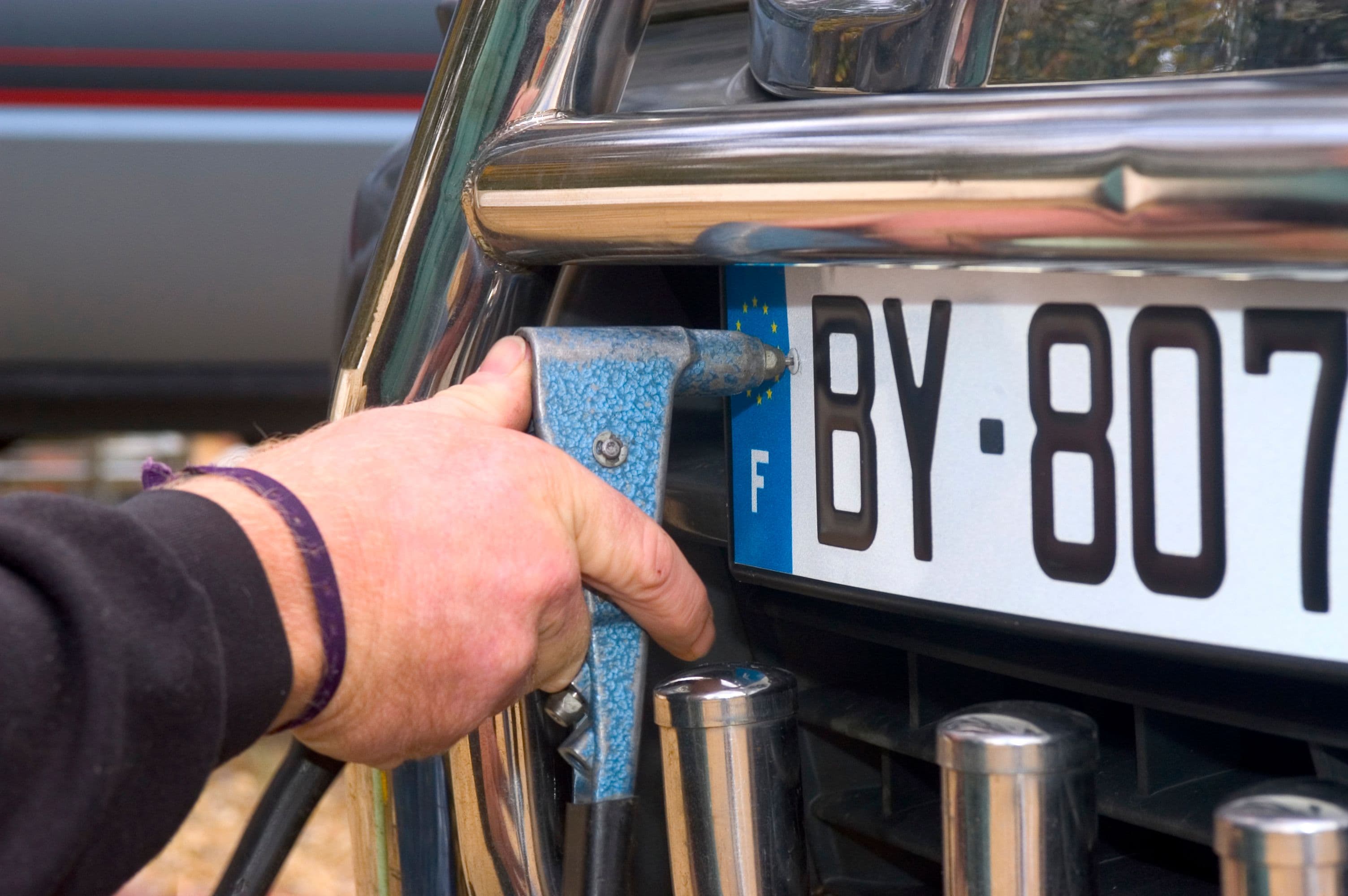 Plaques d'immat' trafiquées, ce que vous risquez