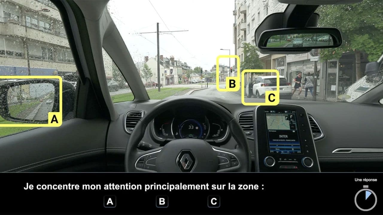 Nouvelle question à l'examen du Code de la route. ©Sécurité Routière