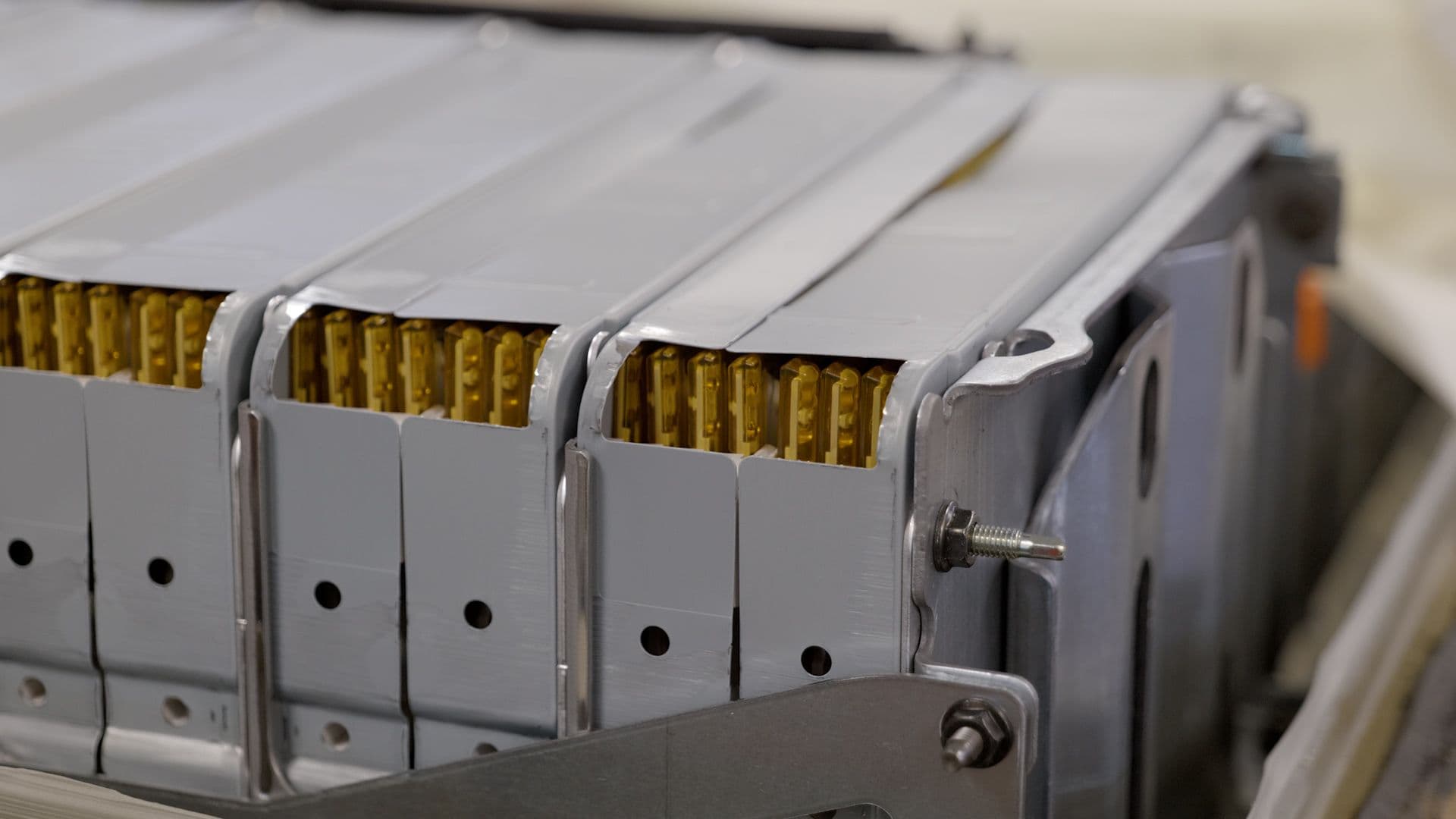 Un module de batterie de voiture électrique