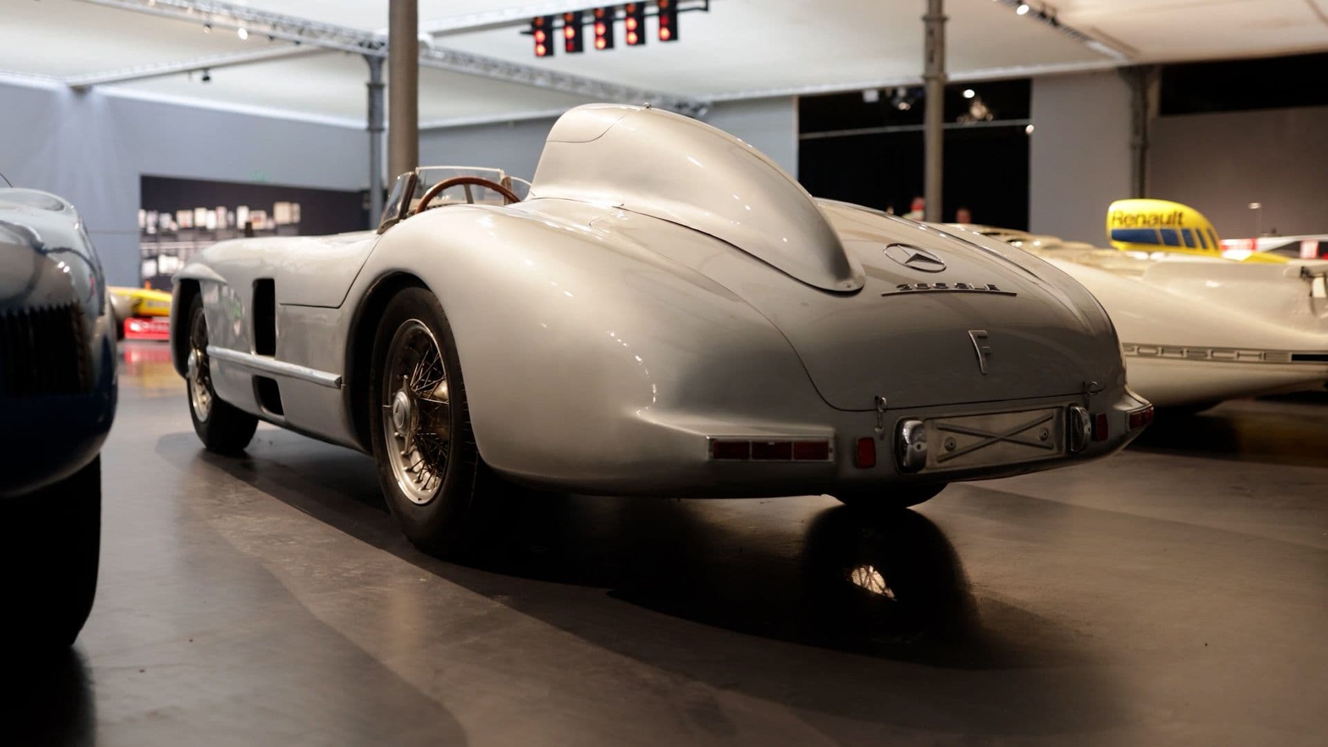La Mercedes 300 SLR, exposée à la Cité de l’Automobile à Mulhouse. ©Roole