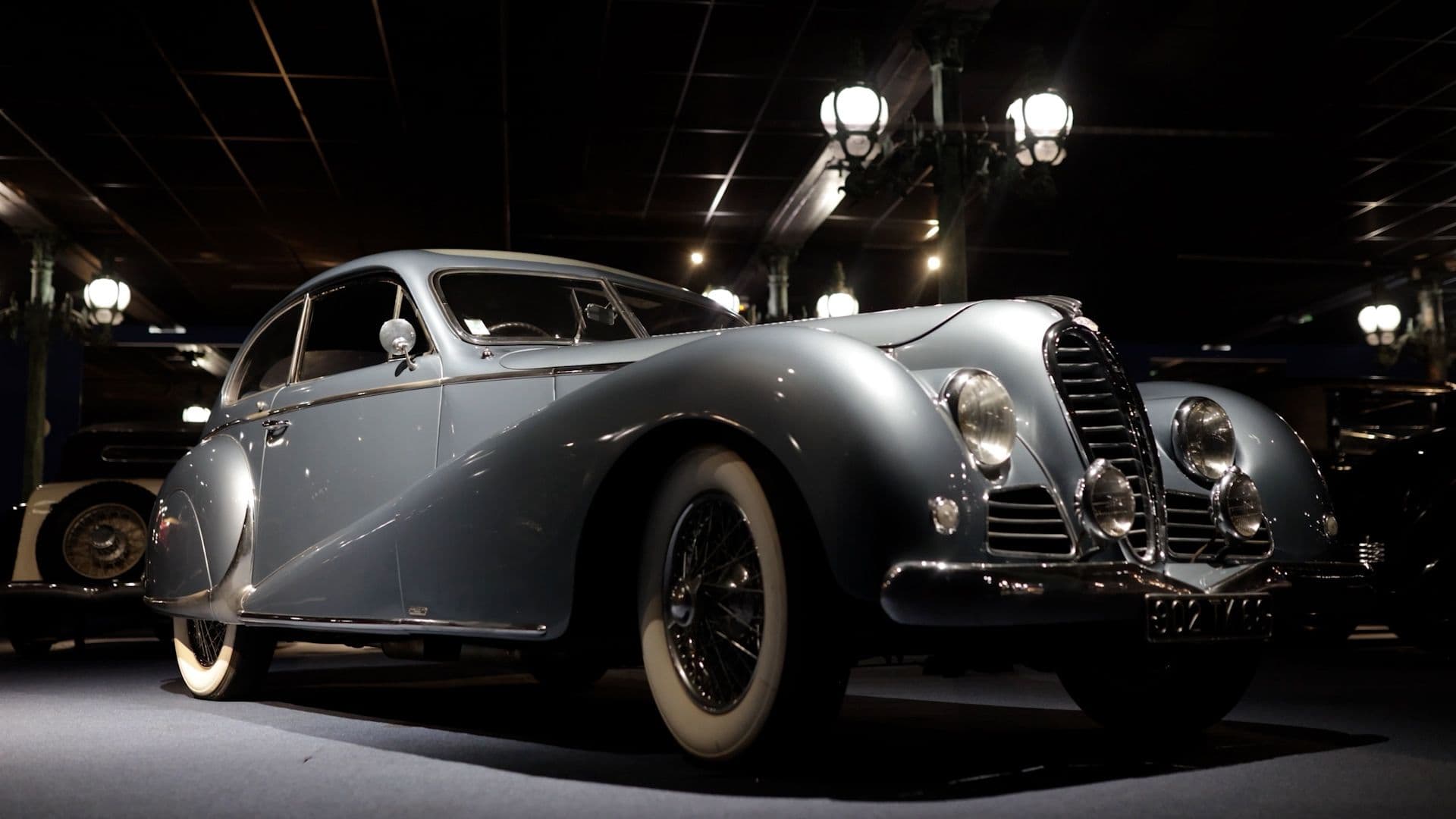 La Delahaye 135 M Coach, exposée à la Cité de l’Automobile à Mulhouse. ©Roole