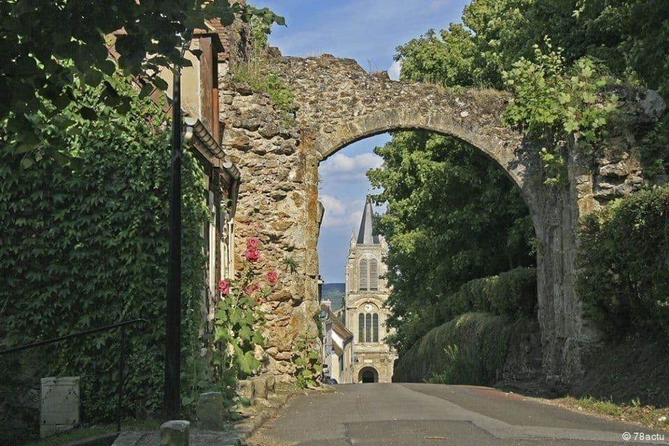 Ruelle de Montfort-l'Amaury © 78actu