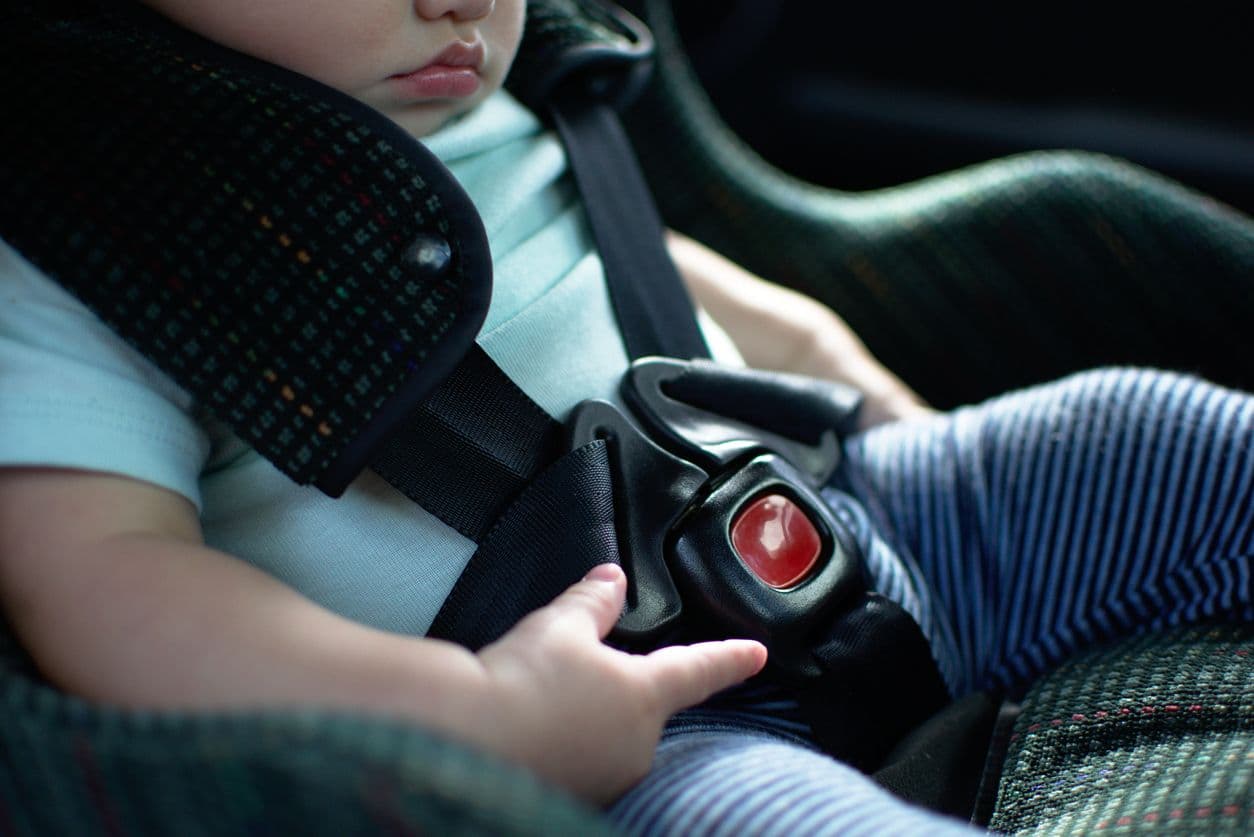 Siège-auto pour enfants.