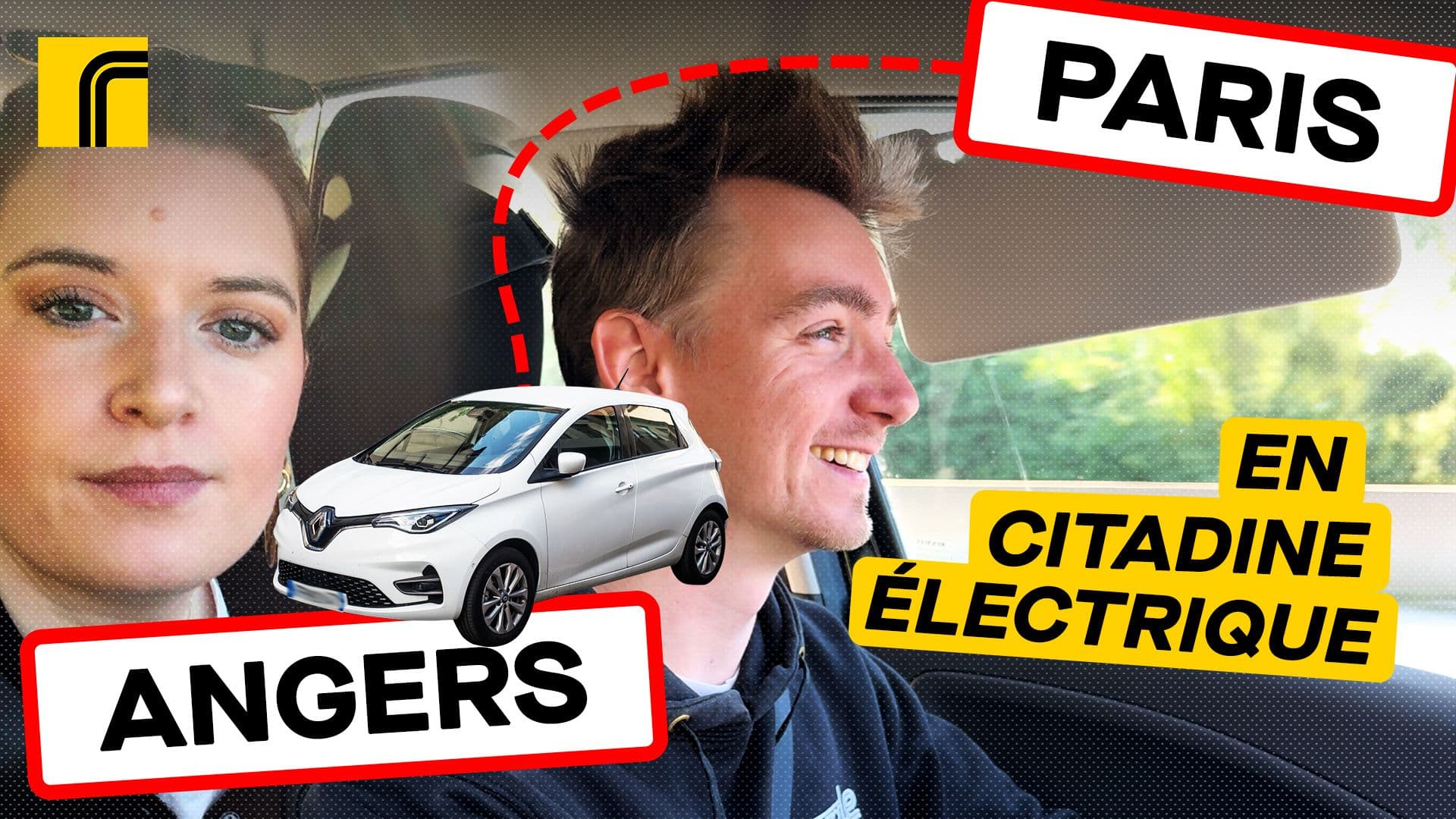 Notre trajet Paris-Angers en citadine électrique ! 