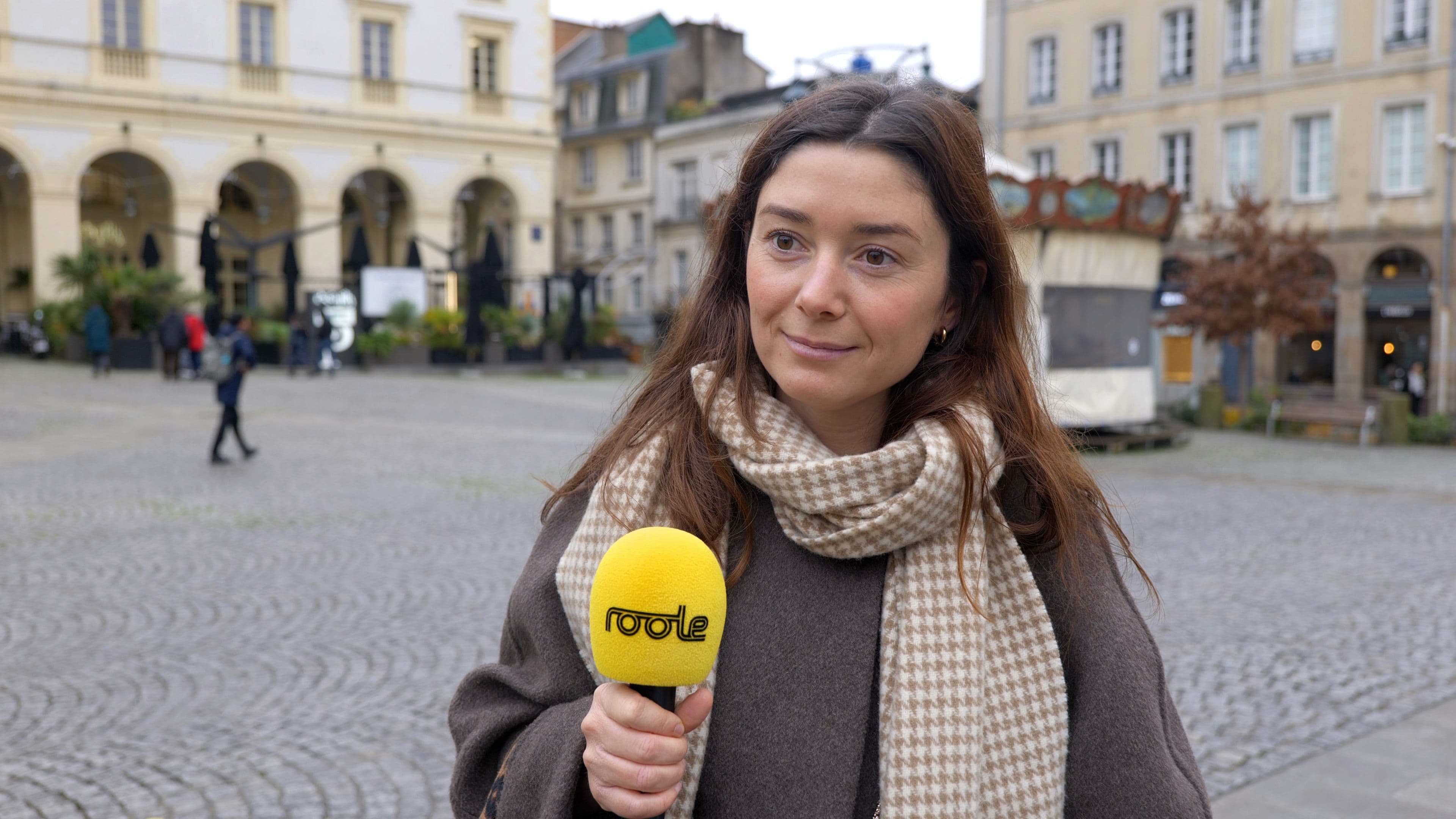 Une Rennaise a répondu à nos questions lors d'un micro-trottoir.