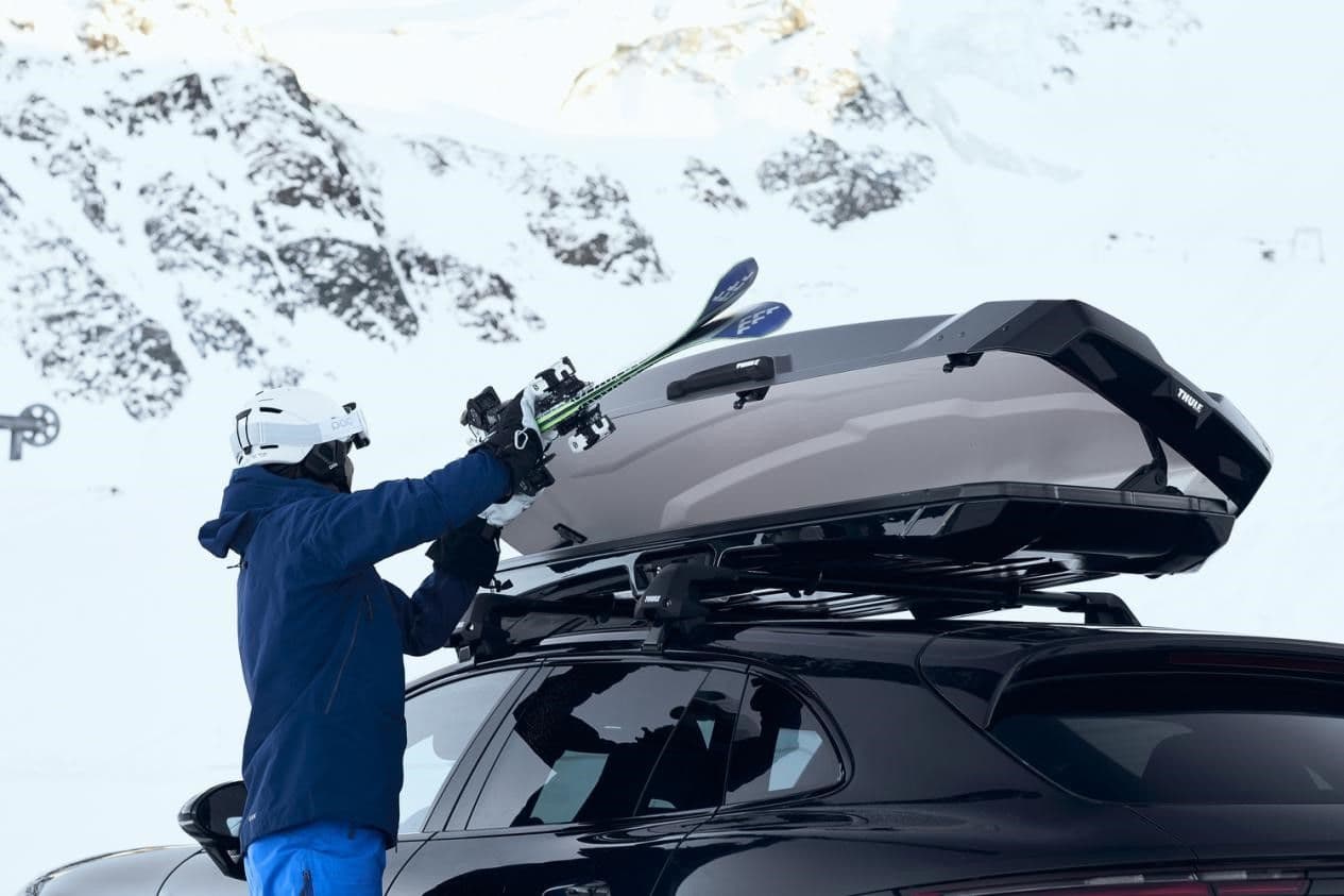 Porte ski magnétique - Équipement auto