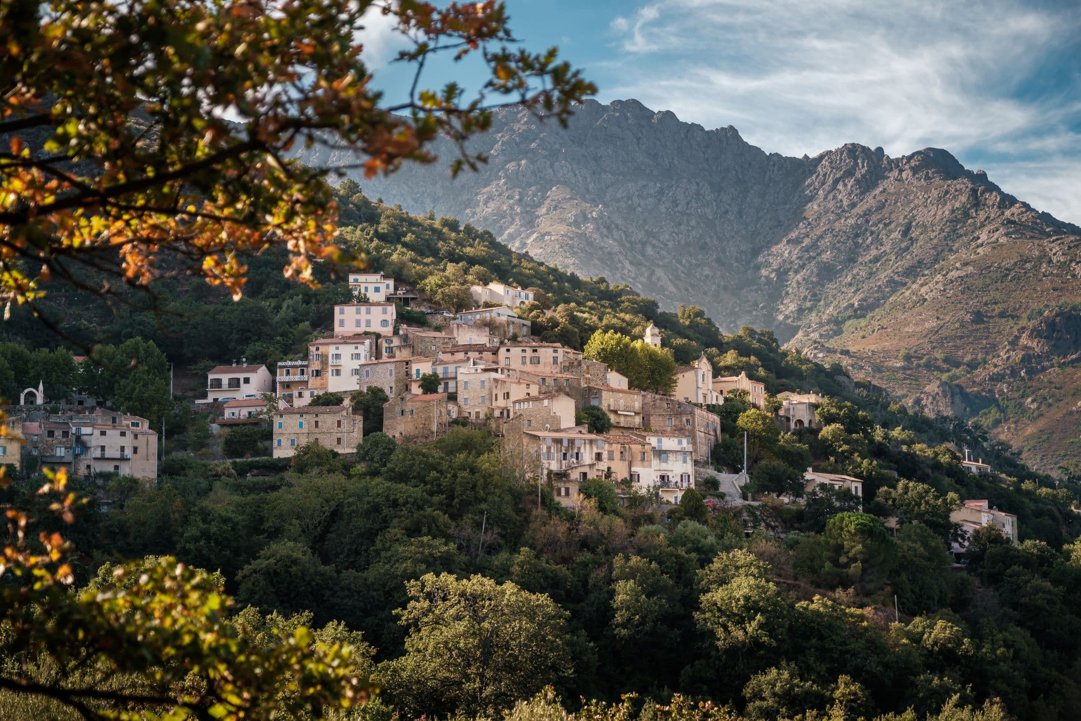 Feliceto, village balcon de Balagne. ©joningall