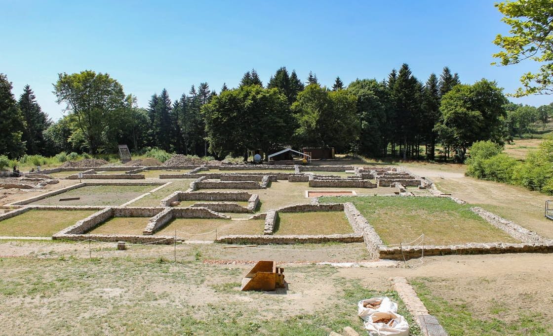 Bibracte, ancienne capitale du peuple gaulois les Eduens. ©Site et Musée de Bibracte