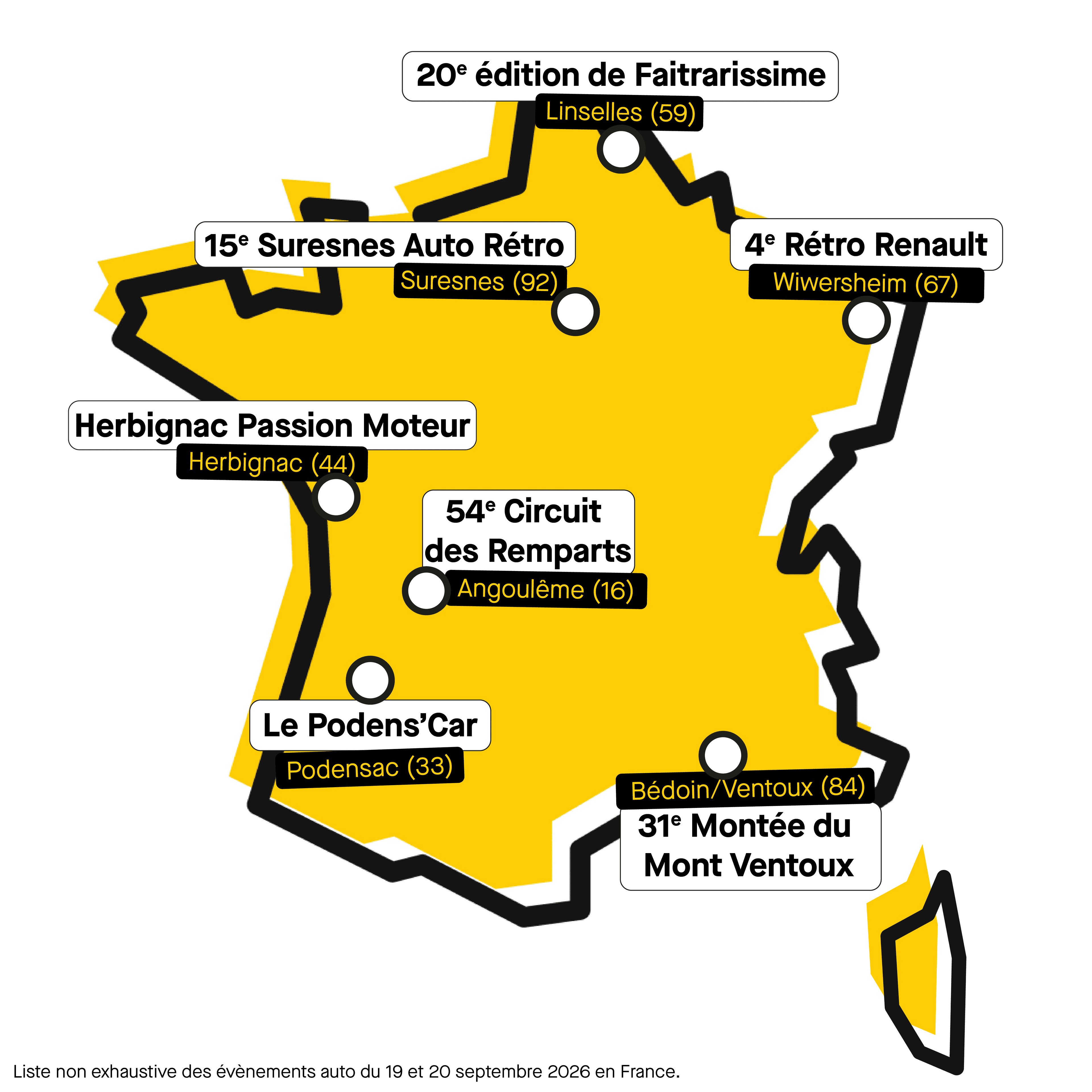 Notre sélection non exhaustive des rassemblements de voitures anciennes ce week-end © Roole