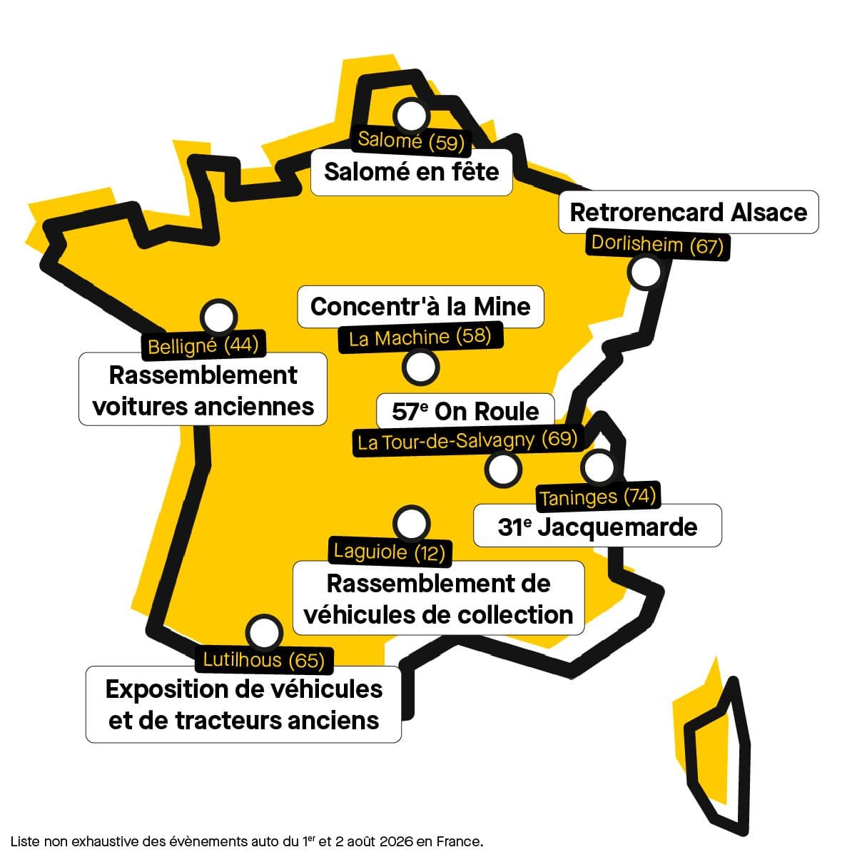 Notre sélection non exhaustive des rassemblements de voitures anciennes ce week-end © Roole