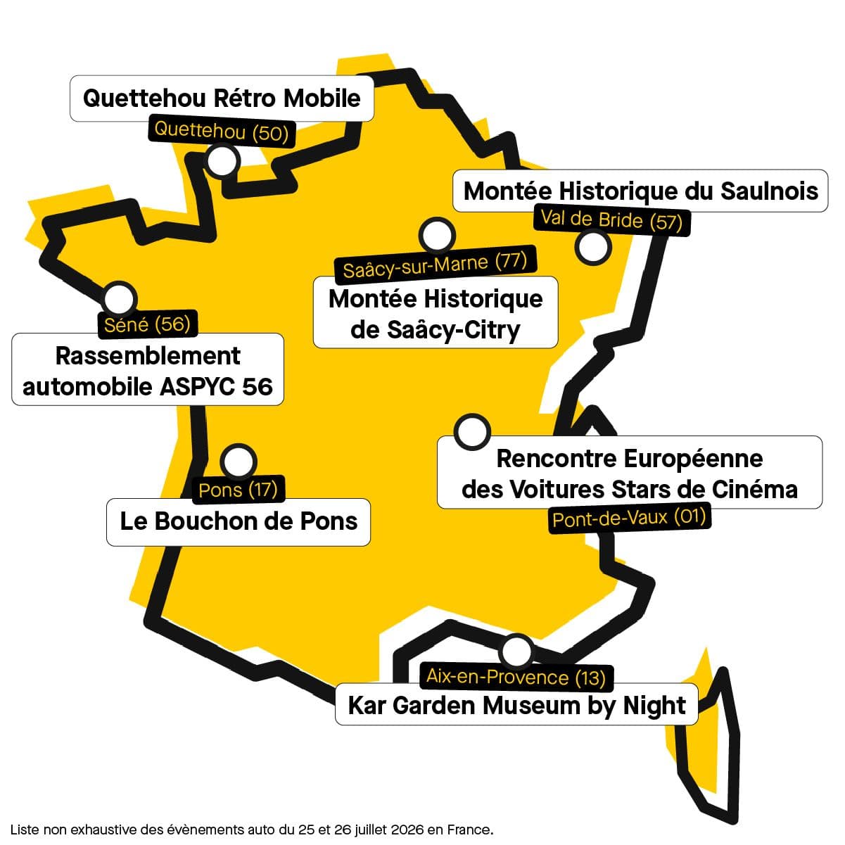 De quoi faire le plein de passion automobile ce week-end ! © Roole