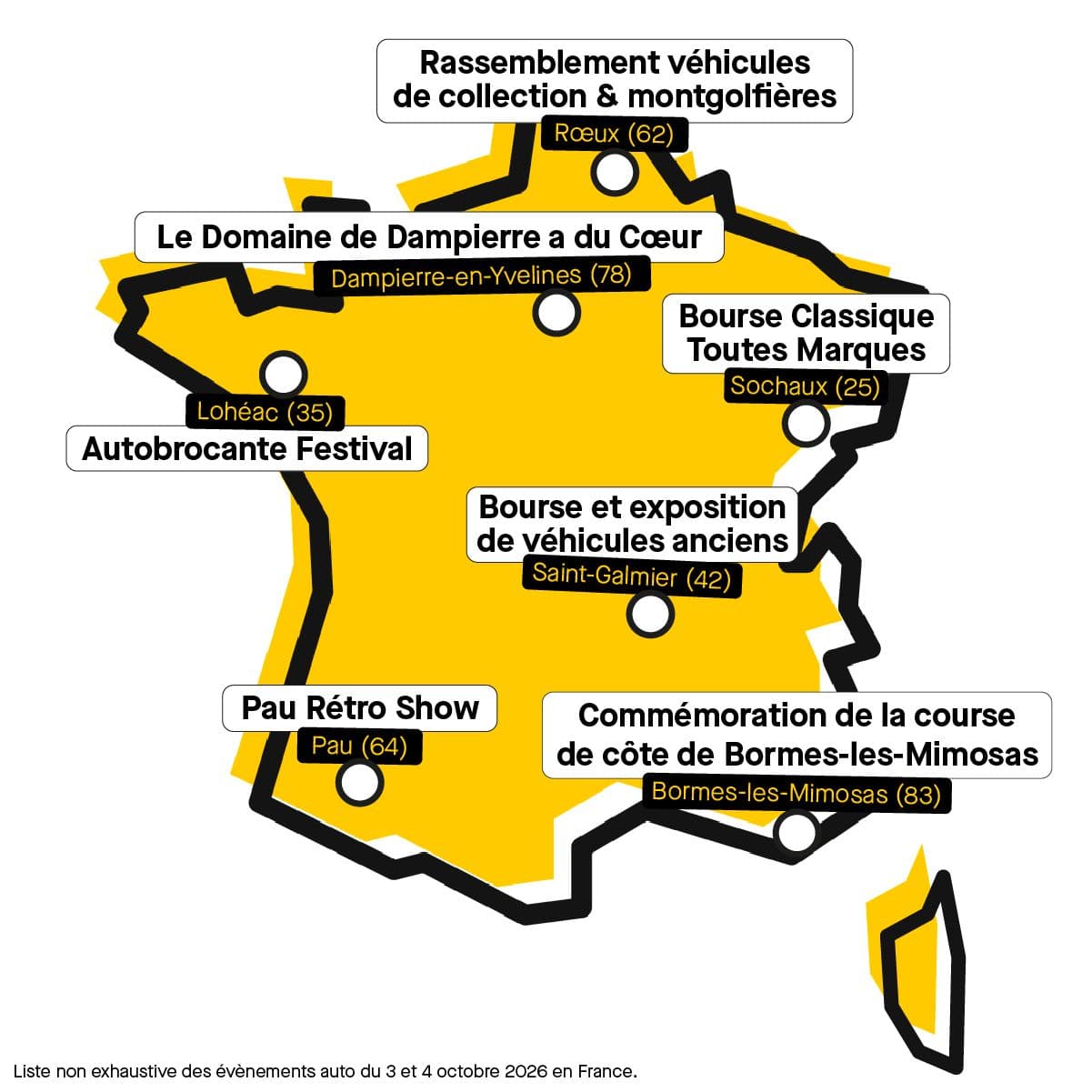 Notre sélection non exhaustive des rassemblements de voitures anciennes ce week-end © Roole