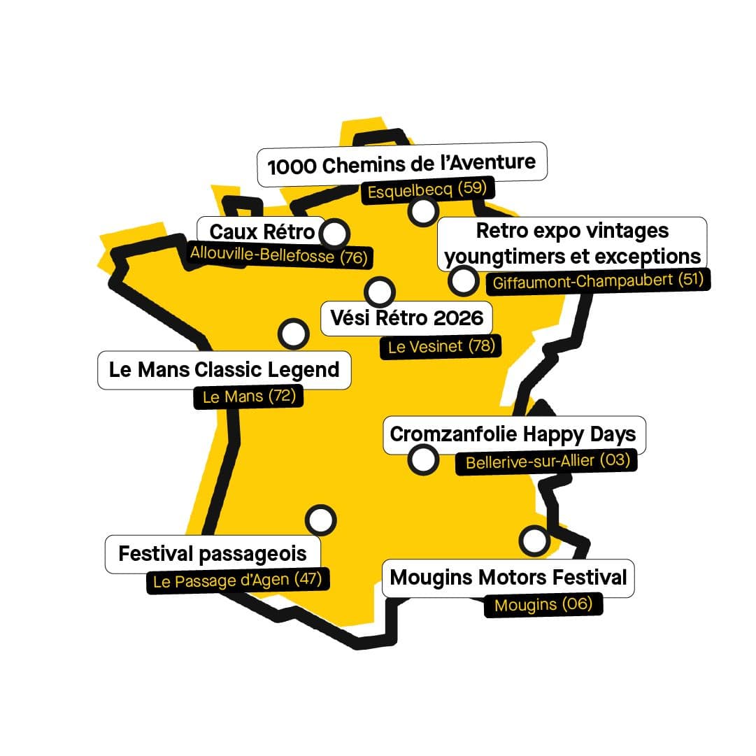 Notre sélection non exhaustive des rassemblements de voitures anciennes ce week-end © Roole