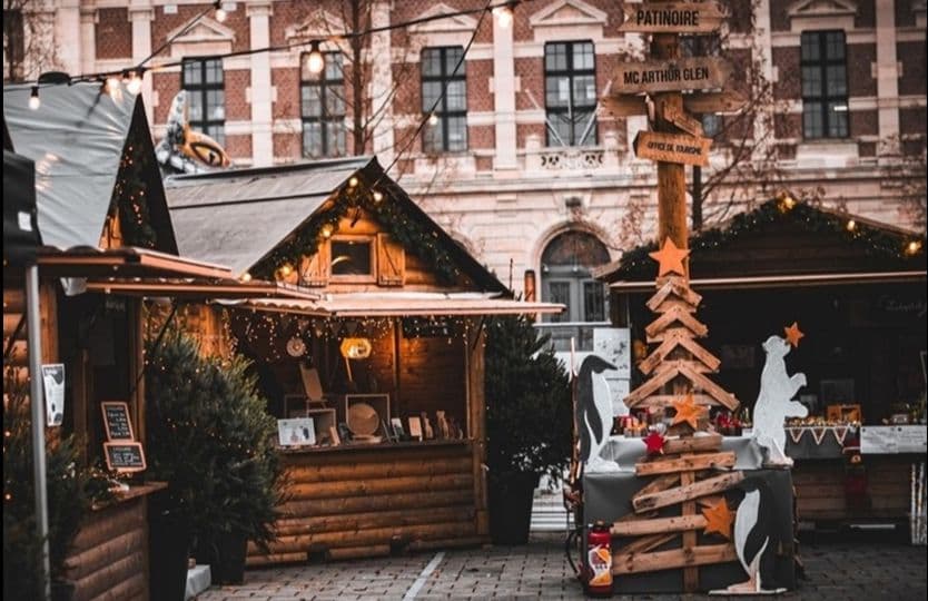 Découvrez le marché de Noël le plus durable du Nord : le marché de Roubaix. ©Anaïs Gadeau