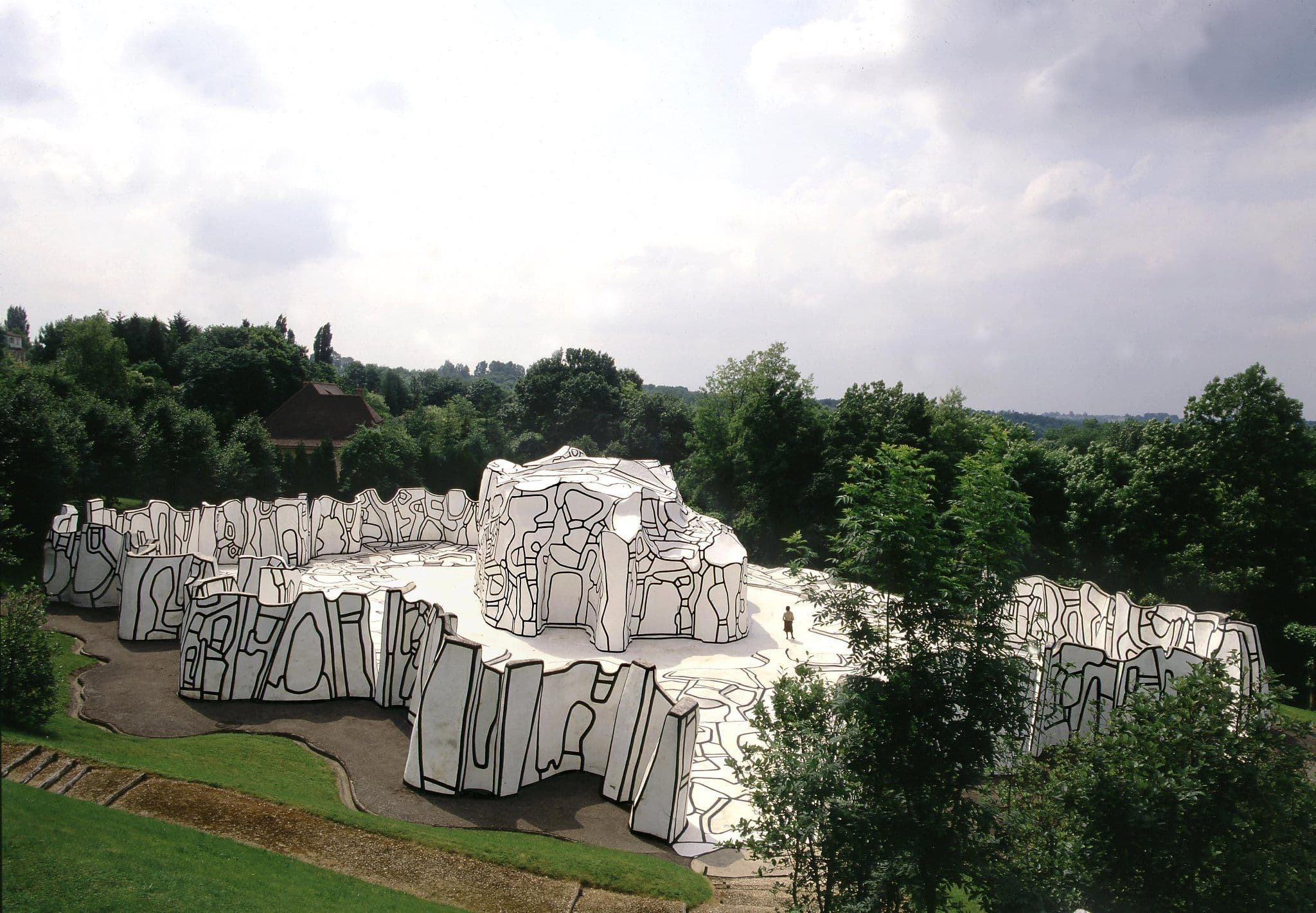 La Closerie Falbala à Périgny dans le Val-de-Marne. ©Fondation Falbala