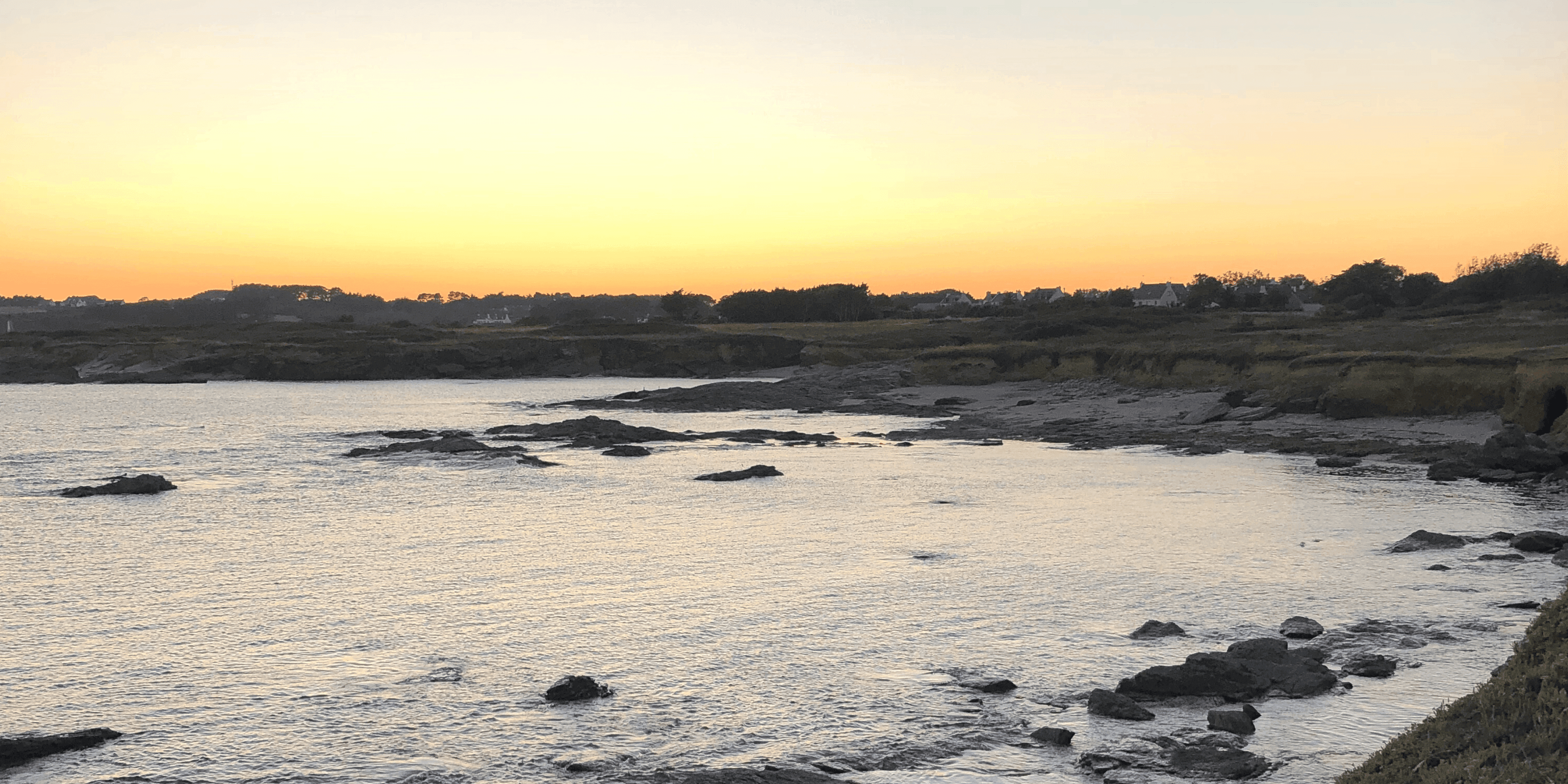 Les plages bretonnes.