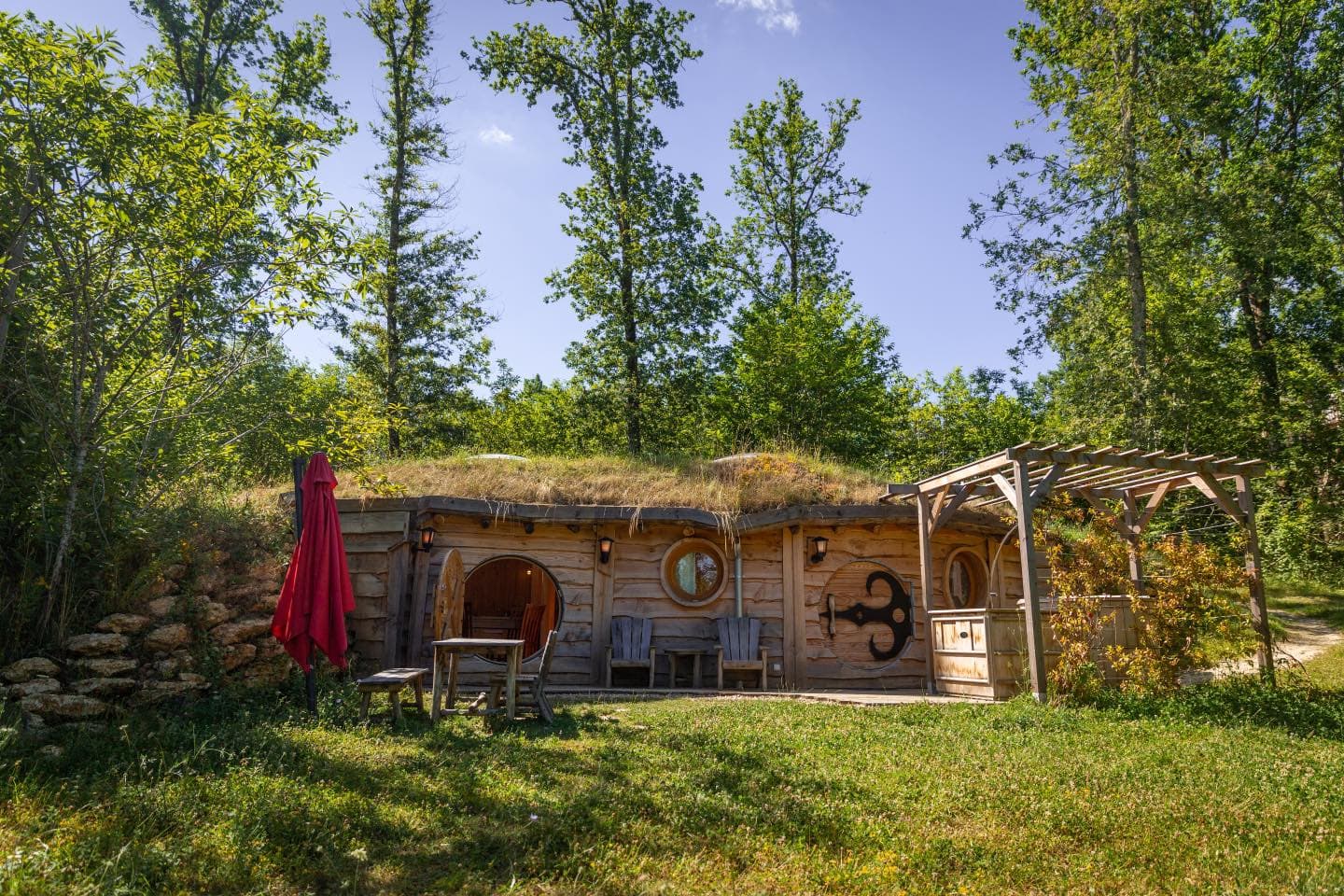 La maison de hobbit de Nid2Rêve. ©Nid2Rêve