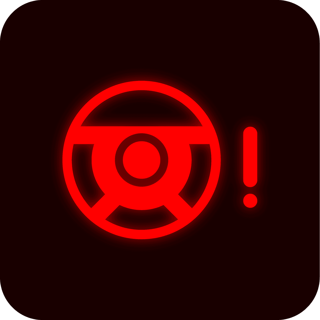 Ce voyant rouge signale un dysfonctionnement du système d’assistance. ©Roole