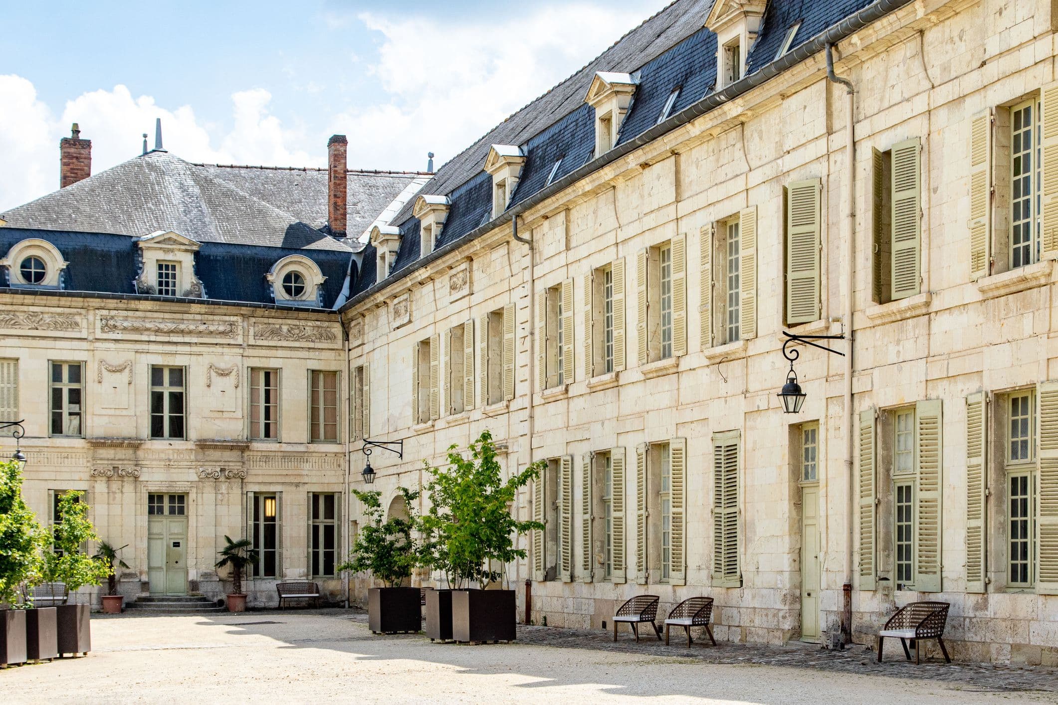 L’Abbaye de Fontevraud dispose de son hôtel : Fontevraud L'Ermitage. ©Hôtel de l'Abbaye de Fontevraud