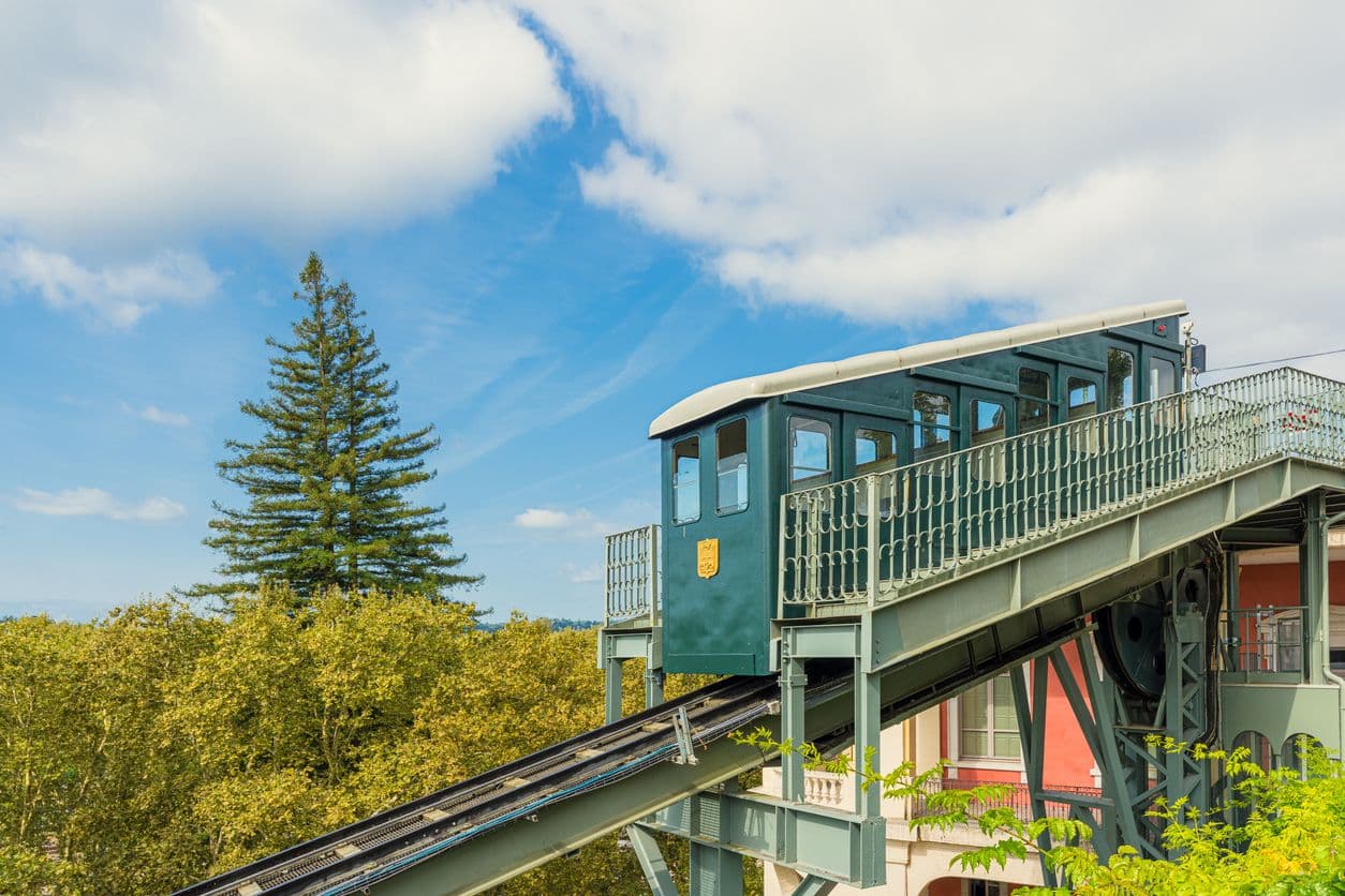 Le funiculaire de Pau, véritable monument historique depuis 1899. ©Sergi Formoso