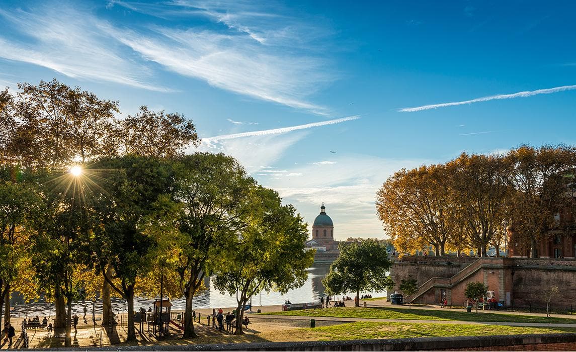 Les bords de la Garonne © Ville de Toulouse