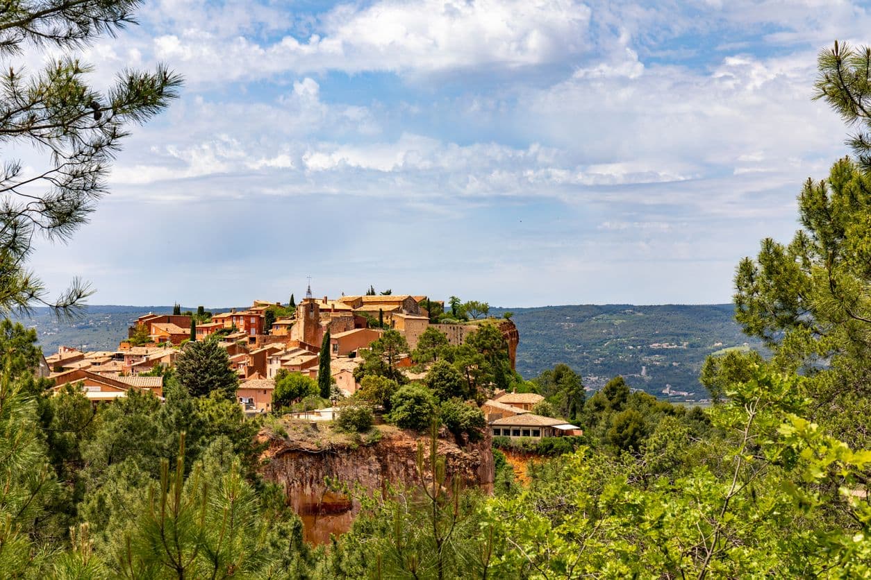 voyage luberon france provence ocre lavande soleil village roussillon gordes lacoste