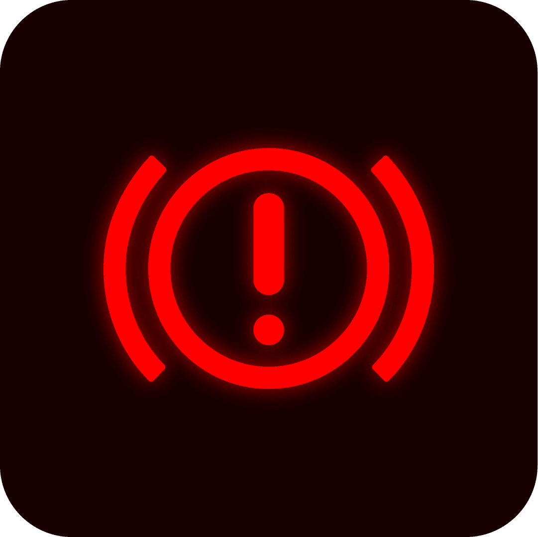 Ce voyant rouge signale un niveau insuffisant, une saturation en humidité ou une fuite dans le système de freinage. ©Roole