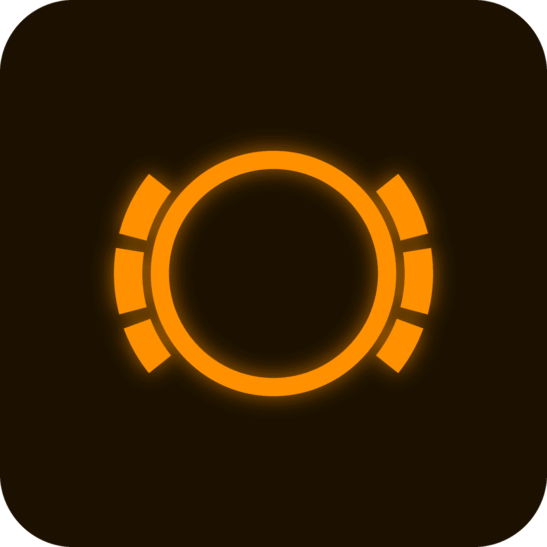 Ce voyant orange signale l'usure des plaquettes. ©Roole