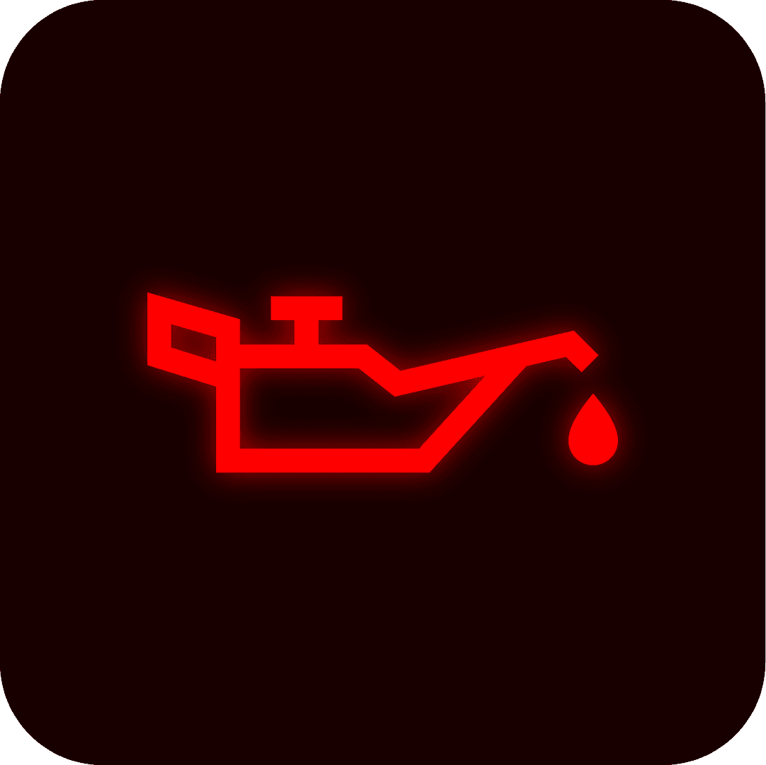 Ce voyant rouge indique une pression d'huile insuffisante. ©Roole