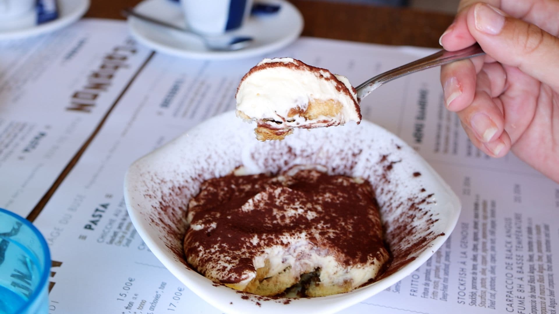 Le tiramisu à la carte du Cabanon